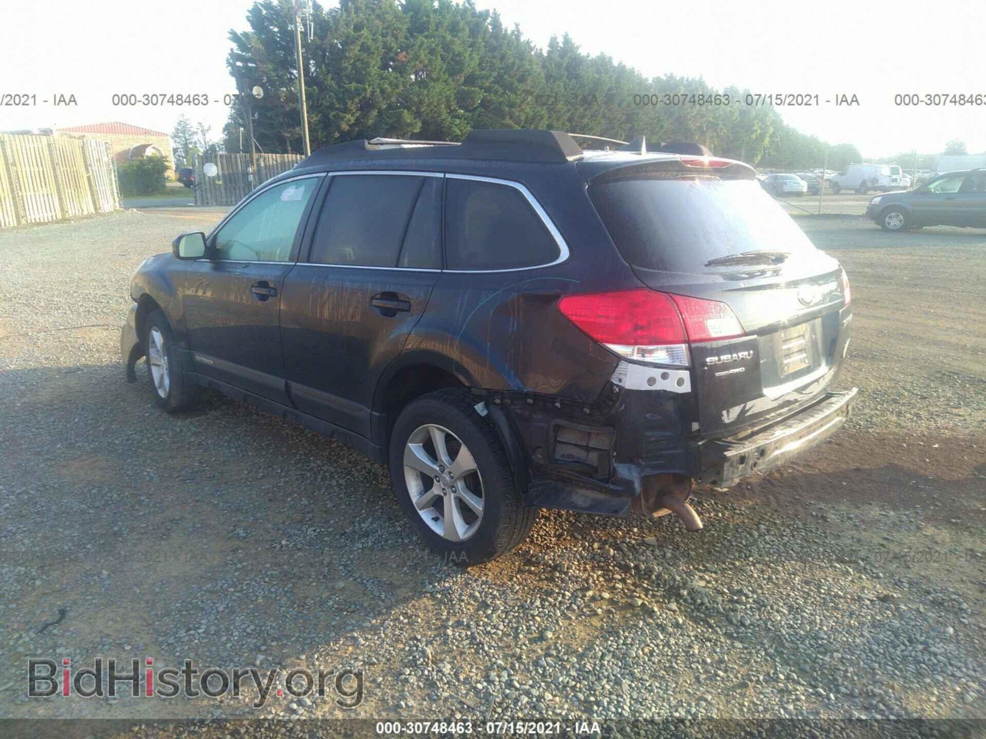 2013 SUBARU OUTBACK - VIN: 4S4BRCJC7D3218848 - Фото 3
