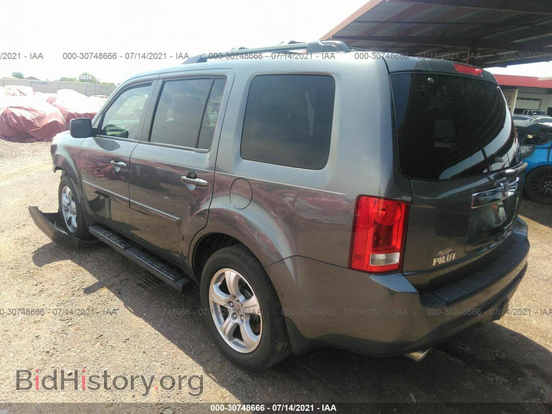 2012 HONDA PILOT - VIN: 5FNYF3H75CB038785 - Фото 3