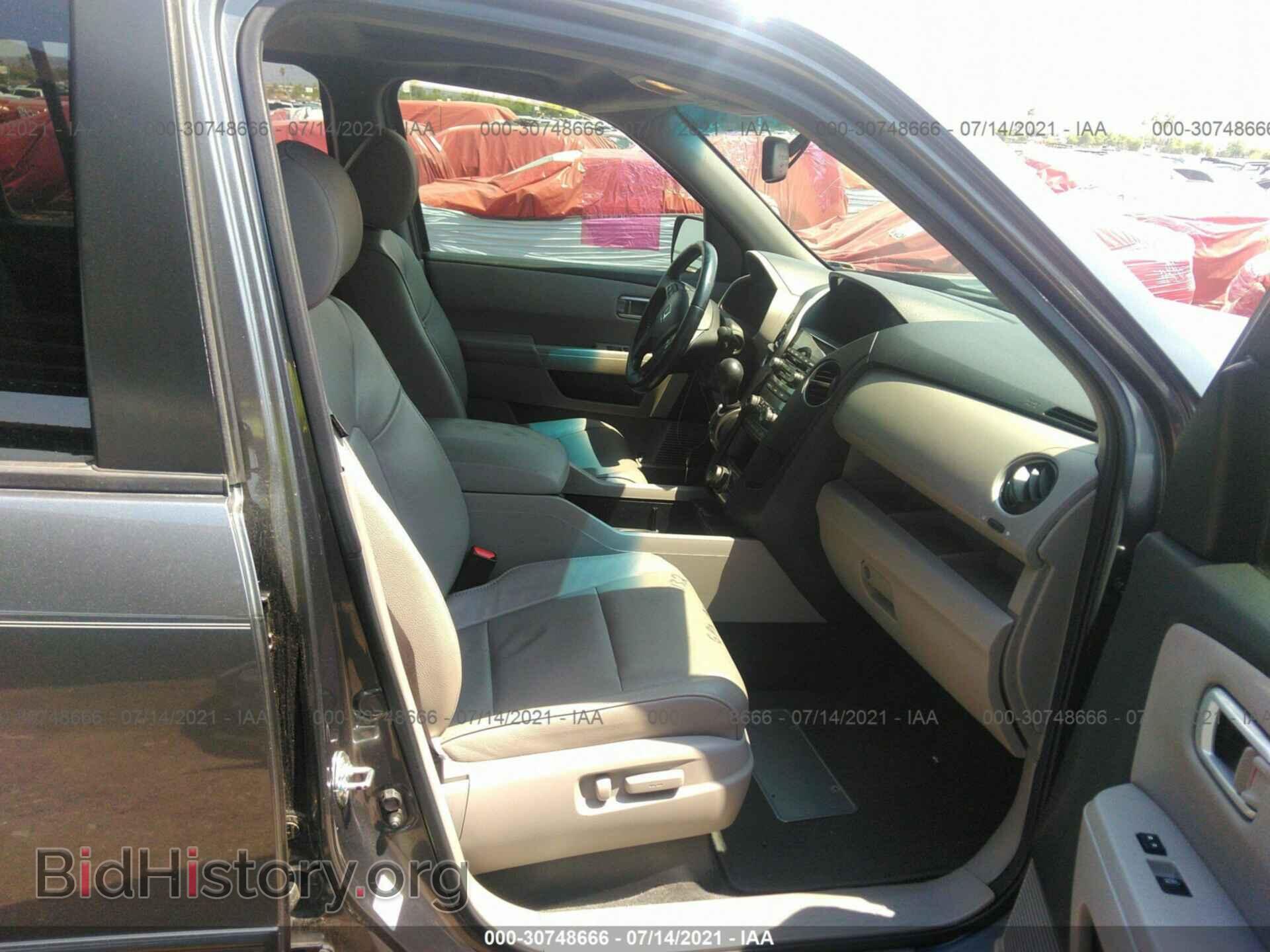 2012 HONDA PILOT - VIN: 5FNYF3H75CB038785 - Фото 5