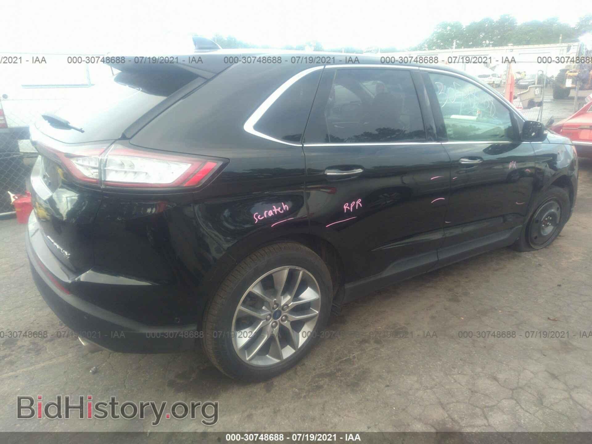 2016 FORD EDGE - VIN: 2FMPK4K83GBC33247 - Фото 4