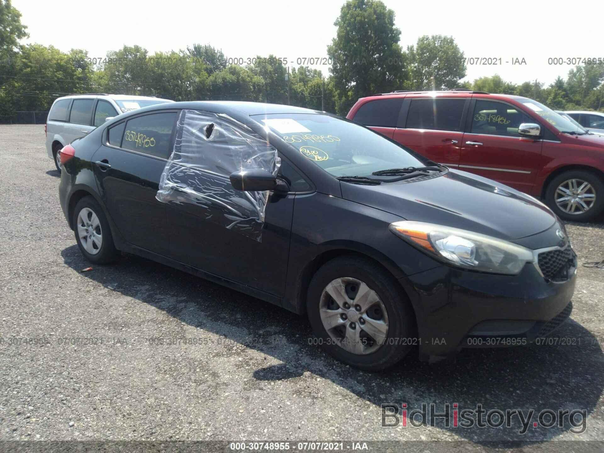 Photo KNAFK4A67G5521810 - KIA FORTE 2016