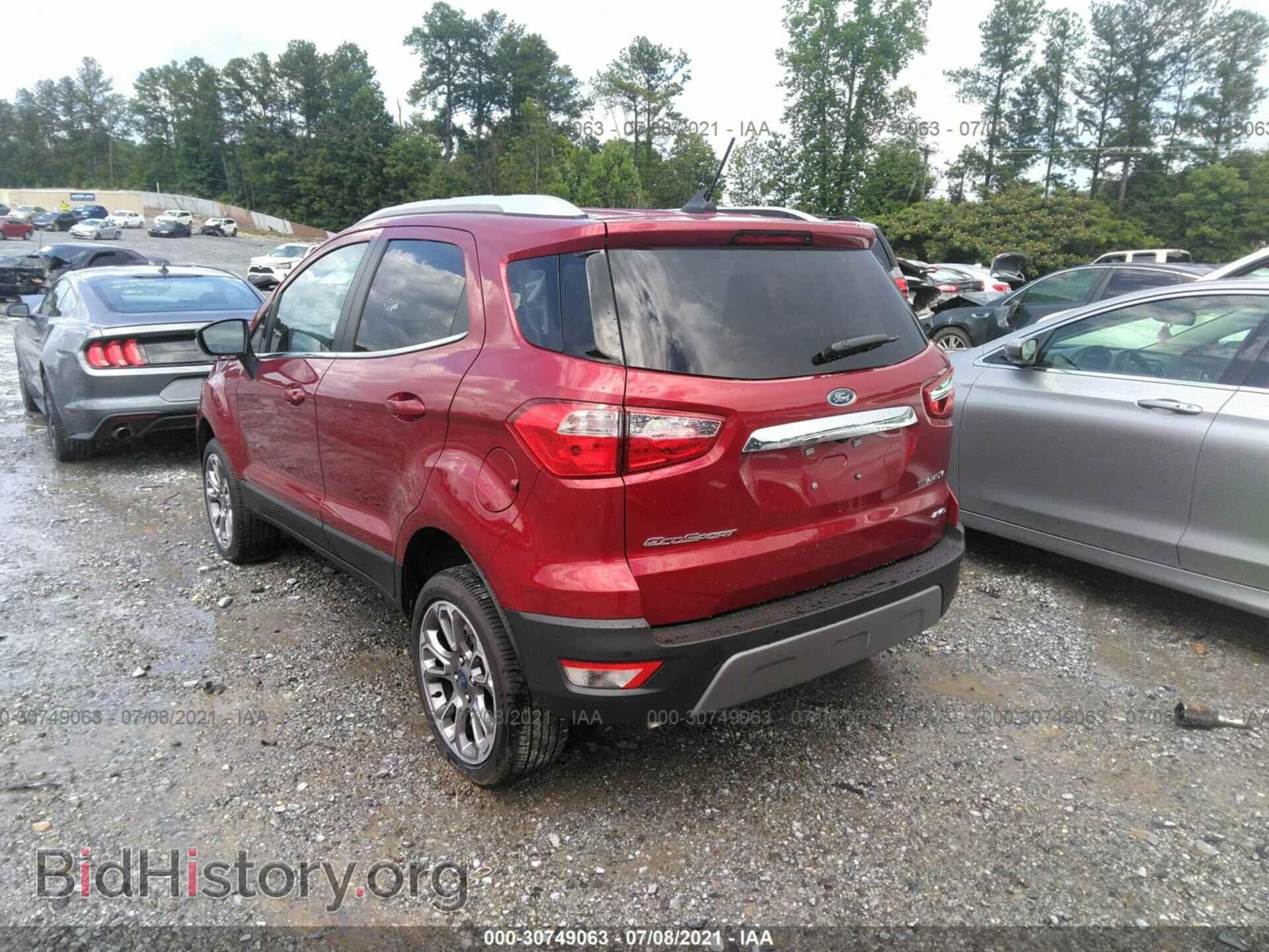 2021 FORD ECOSPORT - VIN: MAJ6S3KLXMC411722 - Фото 2