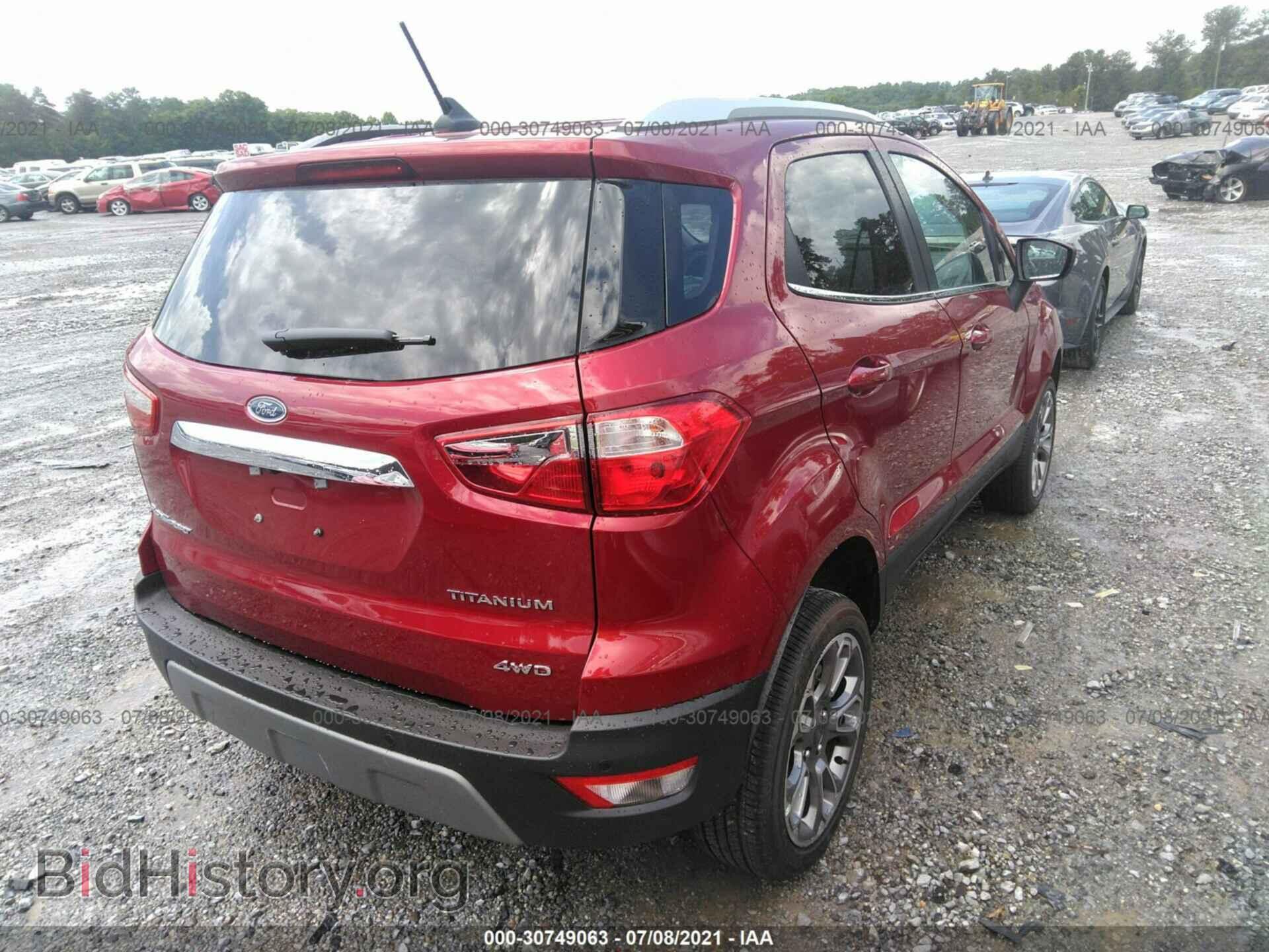 2021 FORD ECOSPORT - VIN: MAJ6S3KLXMC411722 - Фото 3