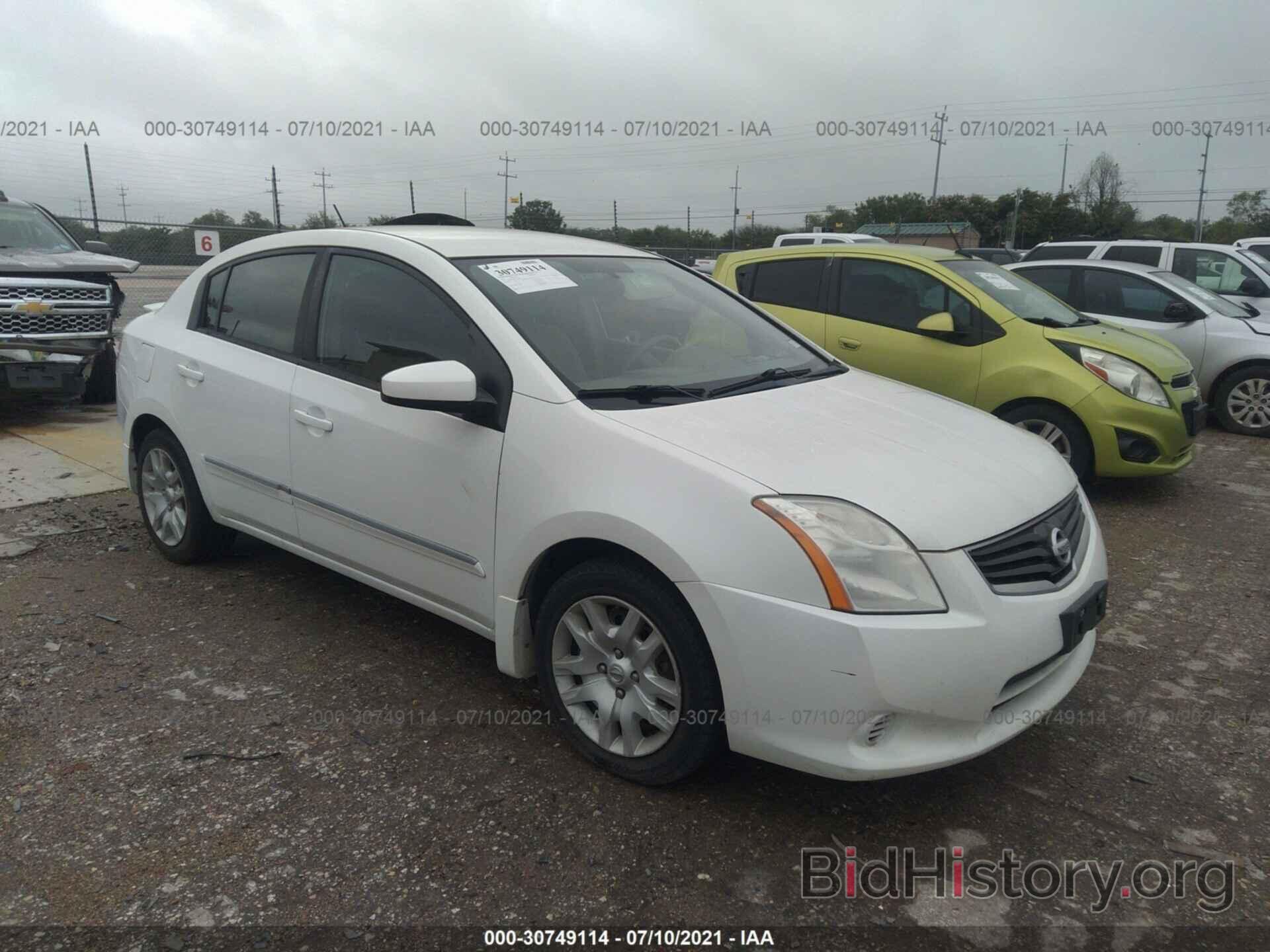 Photo 3N1AB6APXCL662921 - NISSAN SENTRA 2012