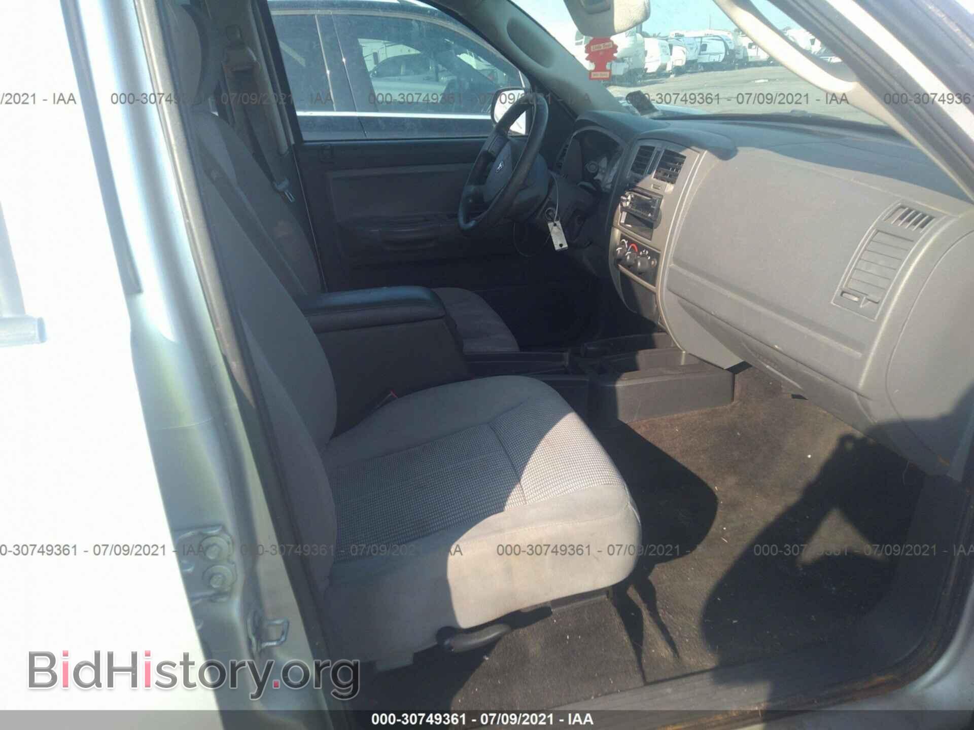 2007 DODGE DAKOTA - VIN: 1D7HE48P67S164757 - Фото 5