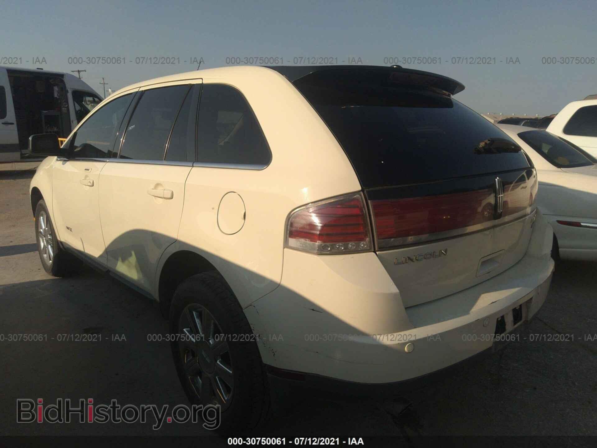 2007 LINCOLN MKX - VIN: 2LMDU88C77BJ15500 - Фото 3
