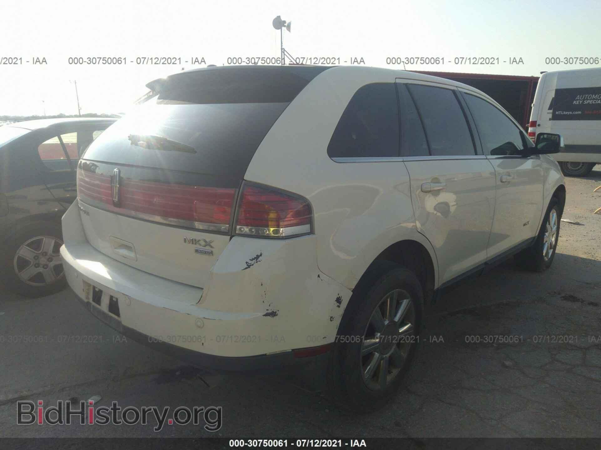2007 LINCOLN MKX - VIN: 2LMDU88C77BJ15500 - Фото 4