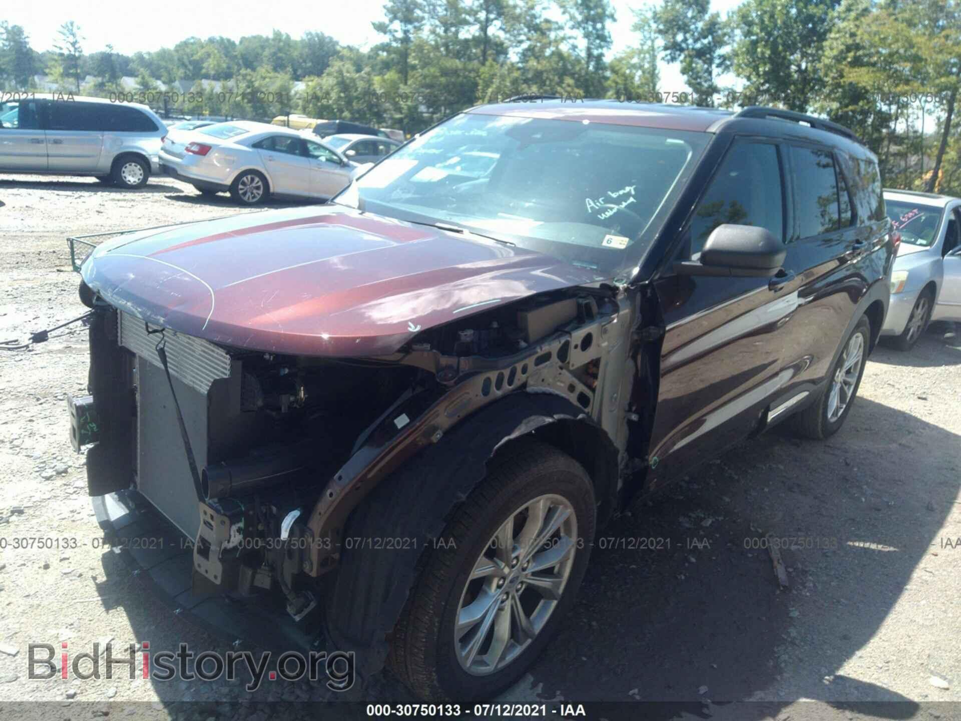 2020 FORD EXPLORER - VIN: 1FMSK8DH4LGC23702 - Фото 2