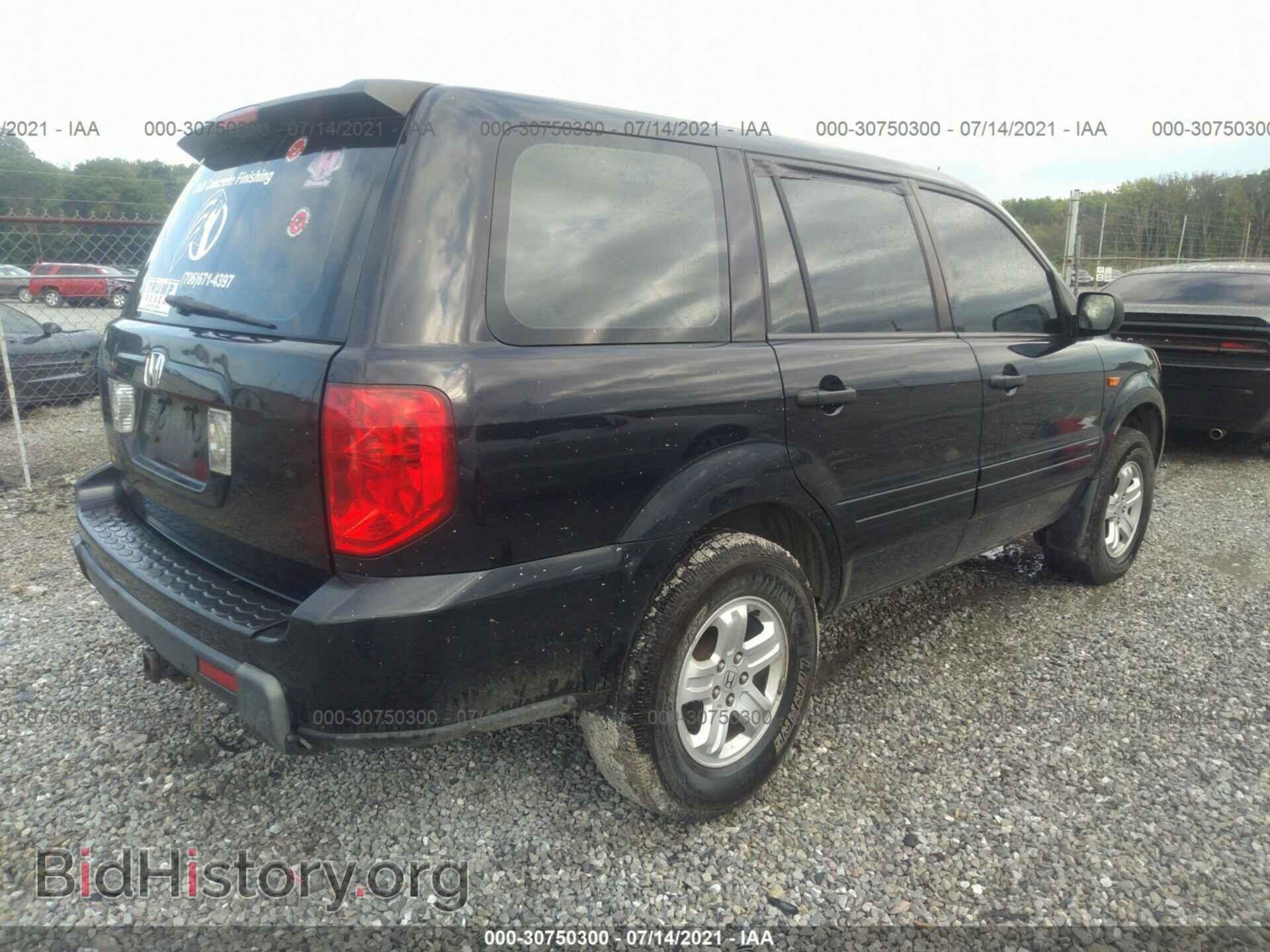 2006 HONDA PILOT - VIN: 5FNYF18196B005437 - Photo 4