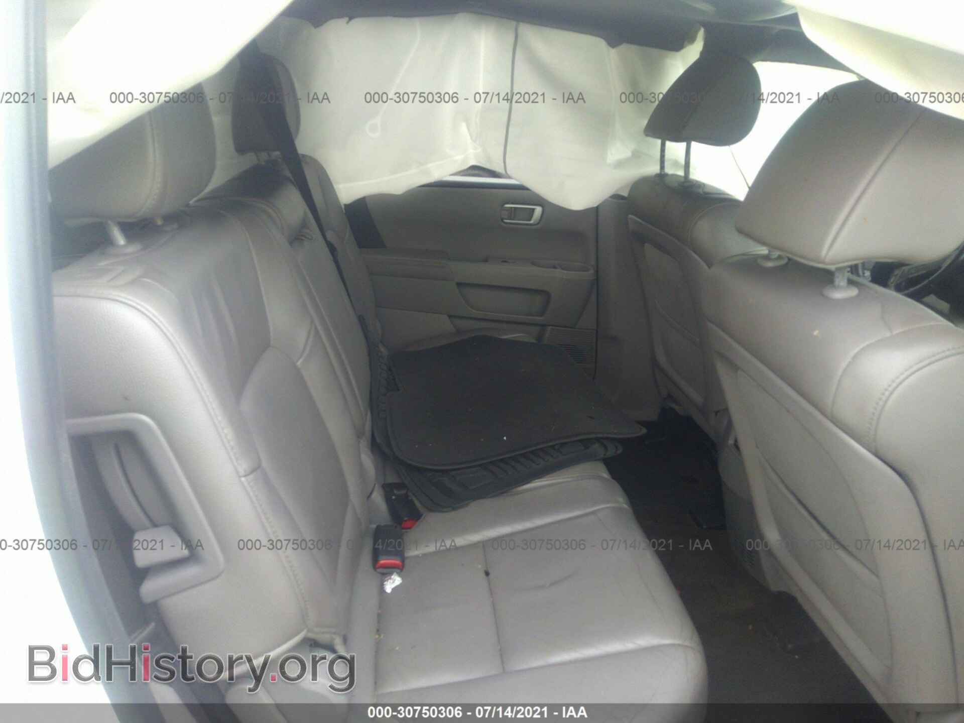 2013 HONDA PILOT - VIN: 5FNYF4H50DB021852 - Фото 8