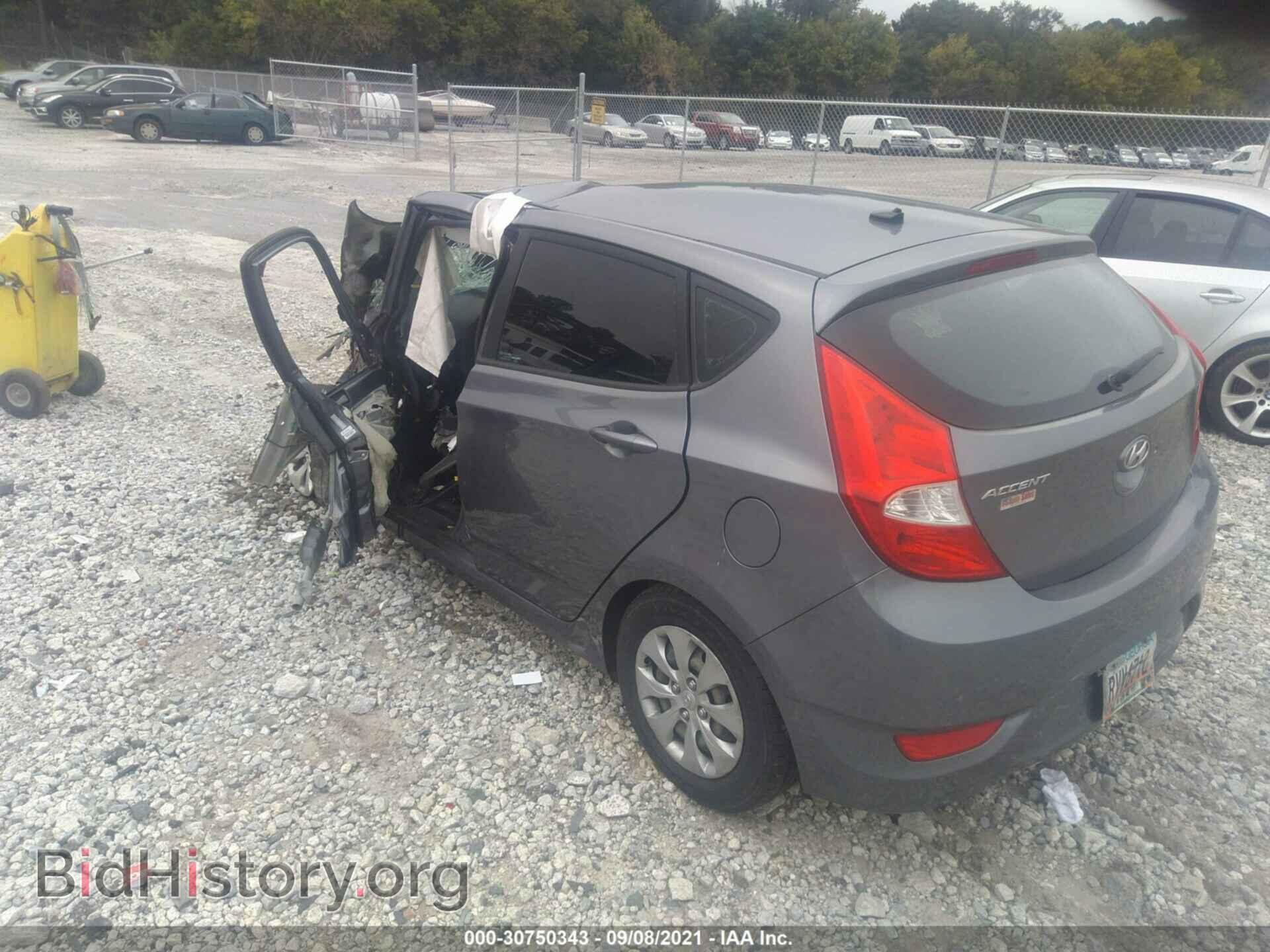2017 HYUNDAI ACCENT - VIN: KMHCT5AE7HU335445 - Фото 3