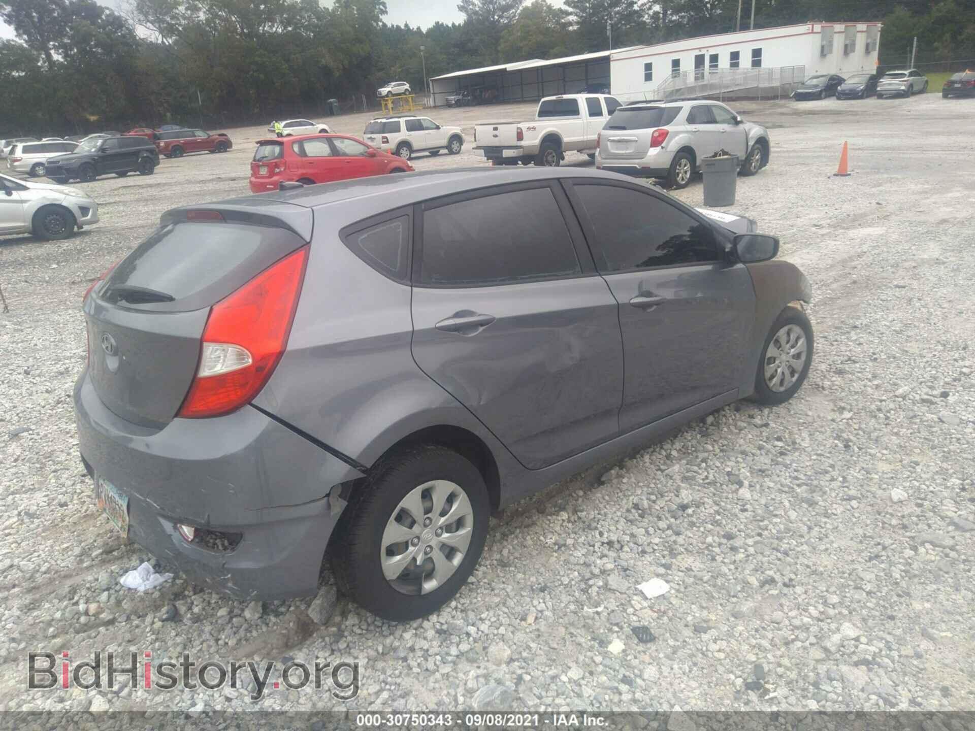 2017 HYUNDAI ACCENT - VIN: KMHCT5AE7HU335445 - Фото 4