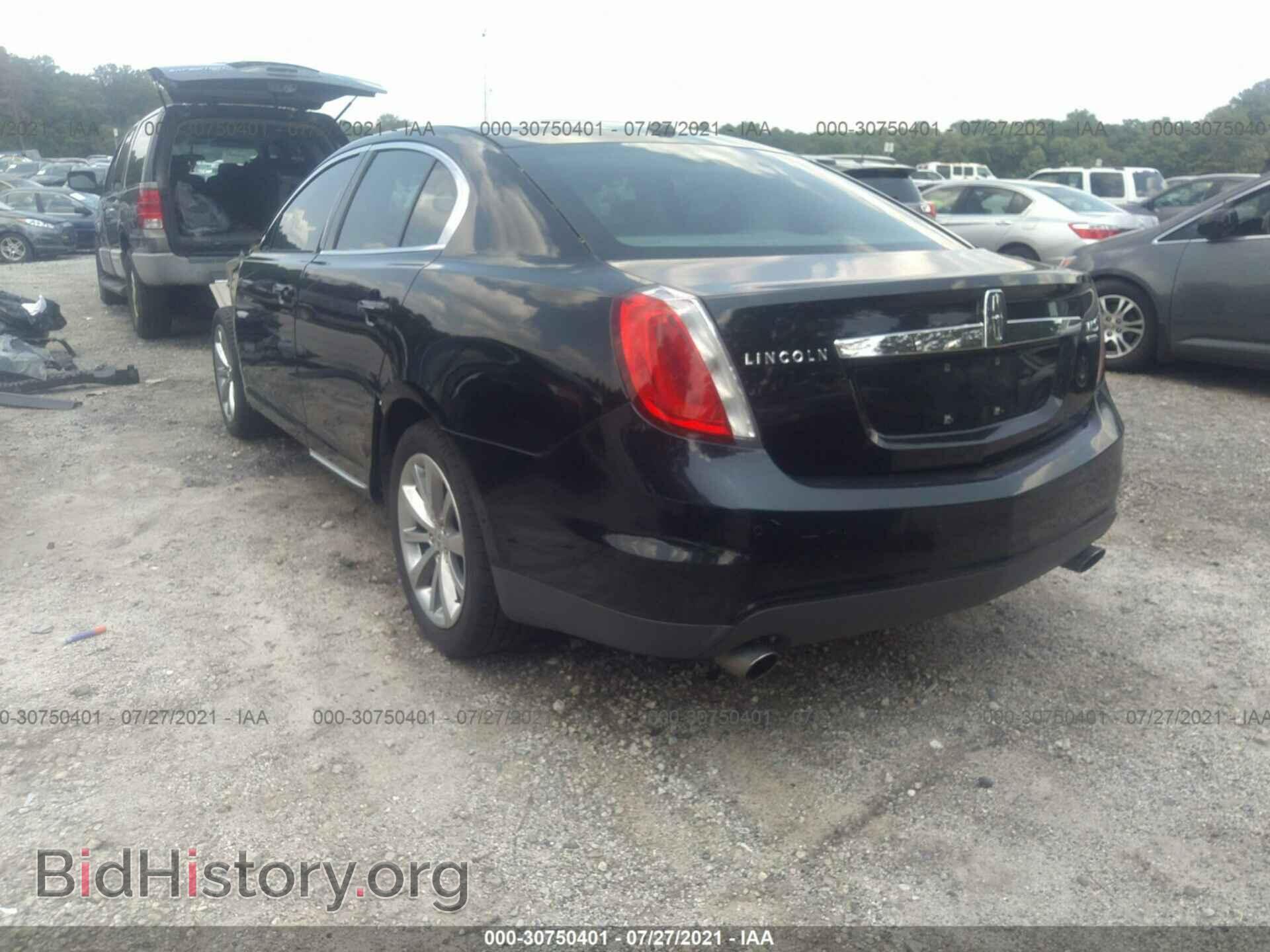 2012 LINCOLN MKS - VIN: 1LNHL9FT4CG806494 - Фото 3