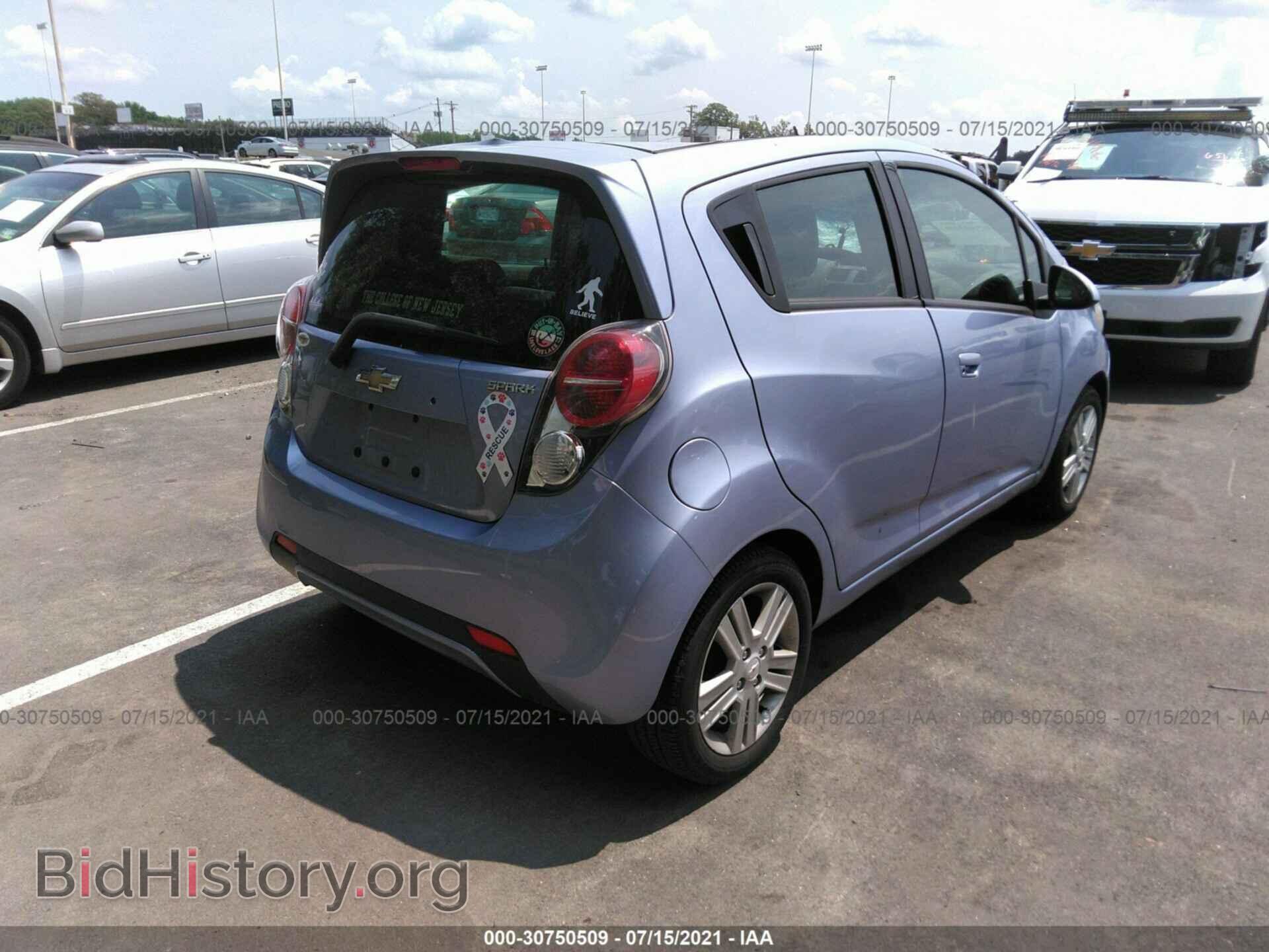 2014 CHEVROLET SPARK - VIN: KL8CD6S94EC580416 - Фото 4
