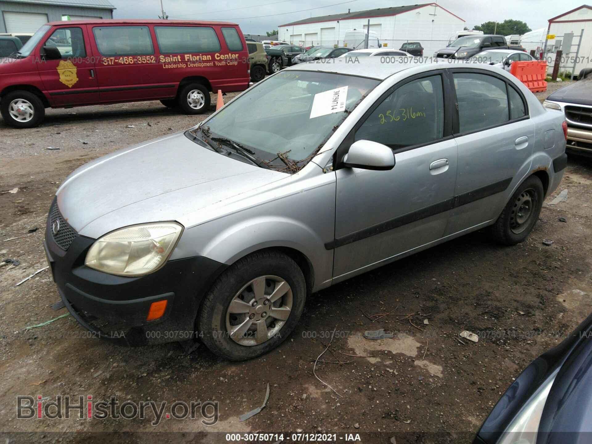 2007 KIA RIO - VIN: KNADE123476248580 - Фото 2
