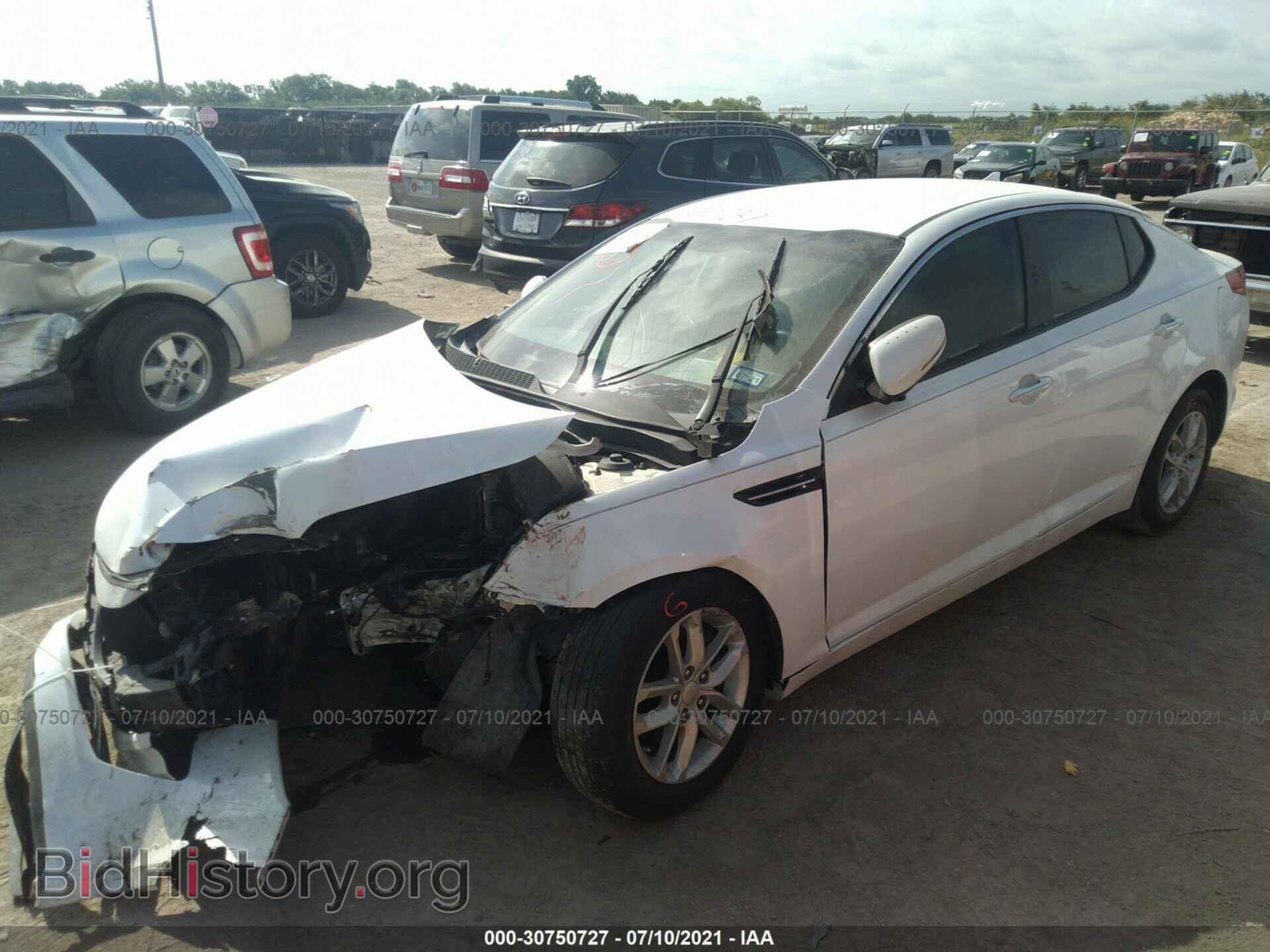 2013 KIA OPTIMA - VIN: KNAGM4A72D5311988 - Фото 2