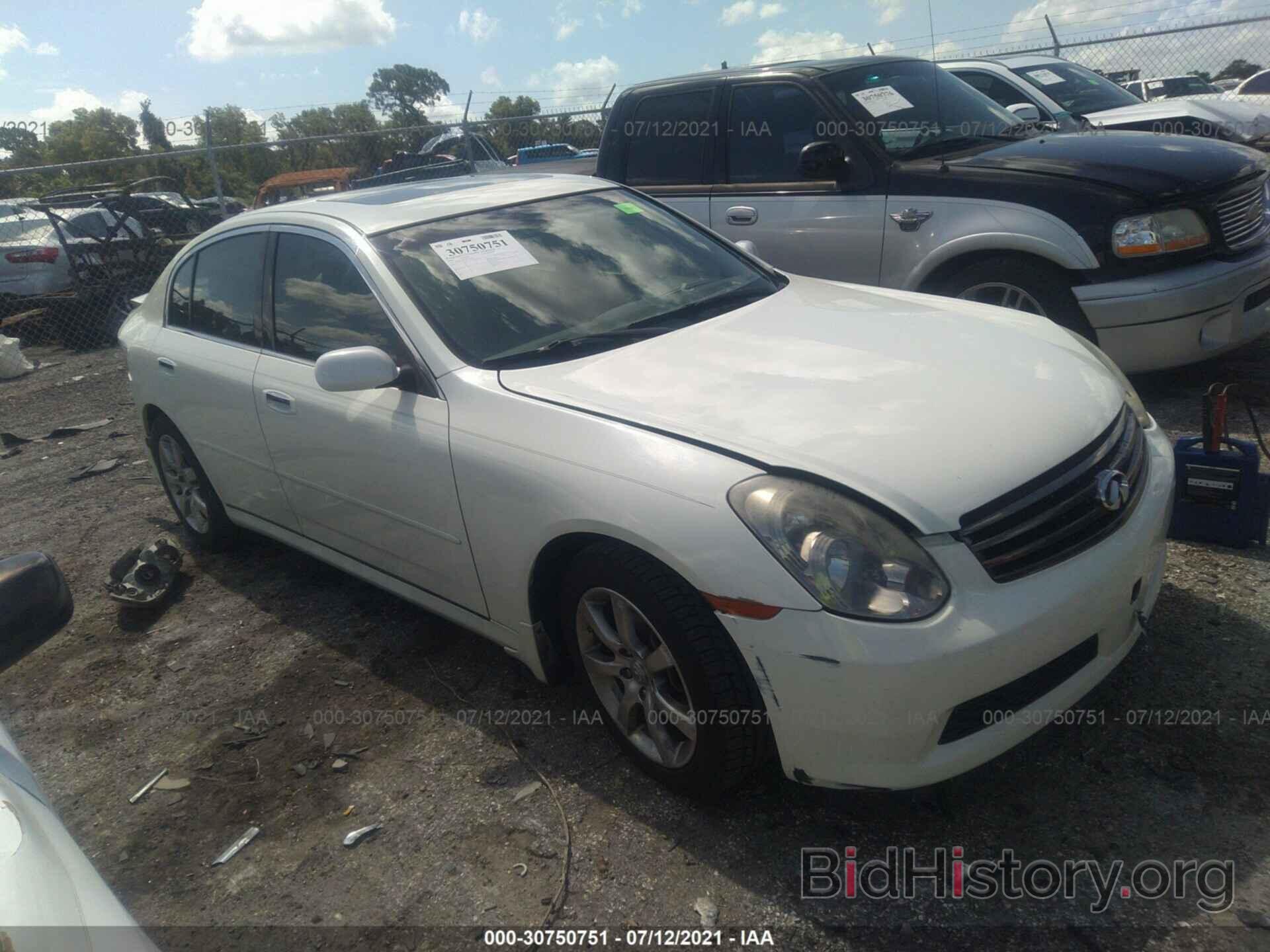 Photo JNKCV51E86M516726 - INFINITI G35 SEDAN 2006