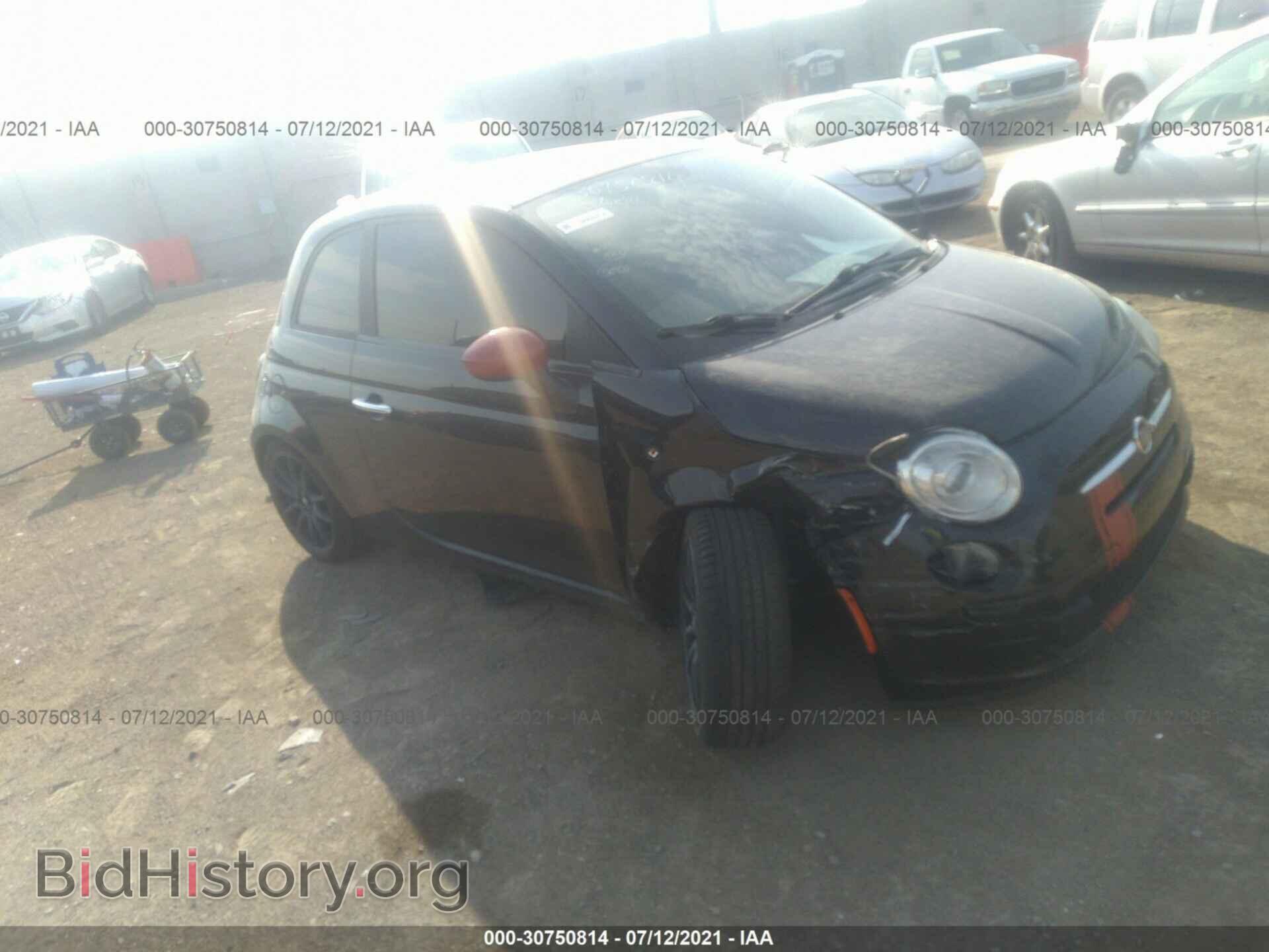 Фотография 3C3CFFAR5CT207717 - FIAT 500 2012