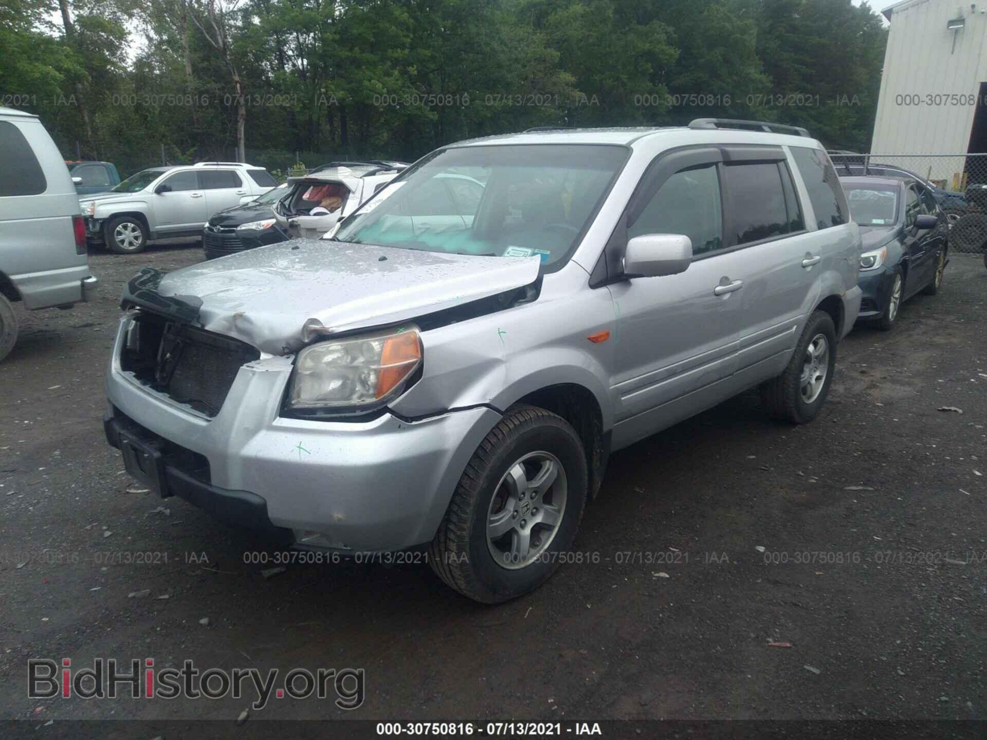 2007 HONDA PILOT - VIN: 2HKYF18467H521137 - Фото 2
