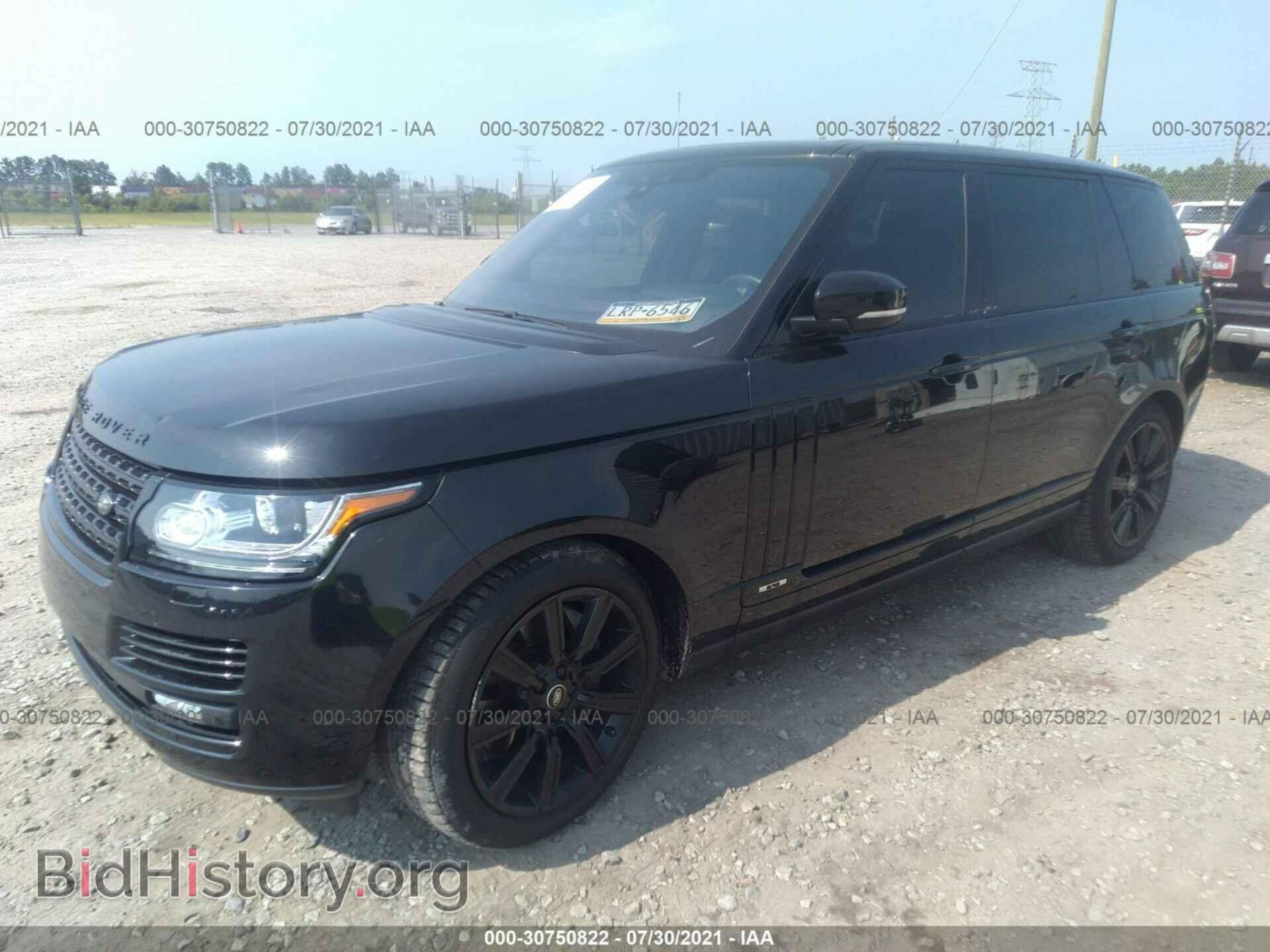 2017 LAND ROVER RANGE ROVER - VIN: SALGS5FE0HA351501 - Фото 2