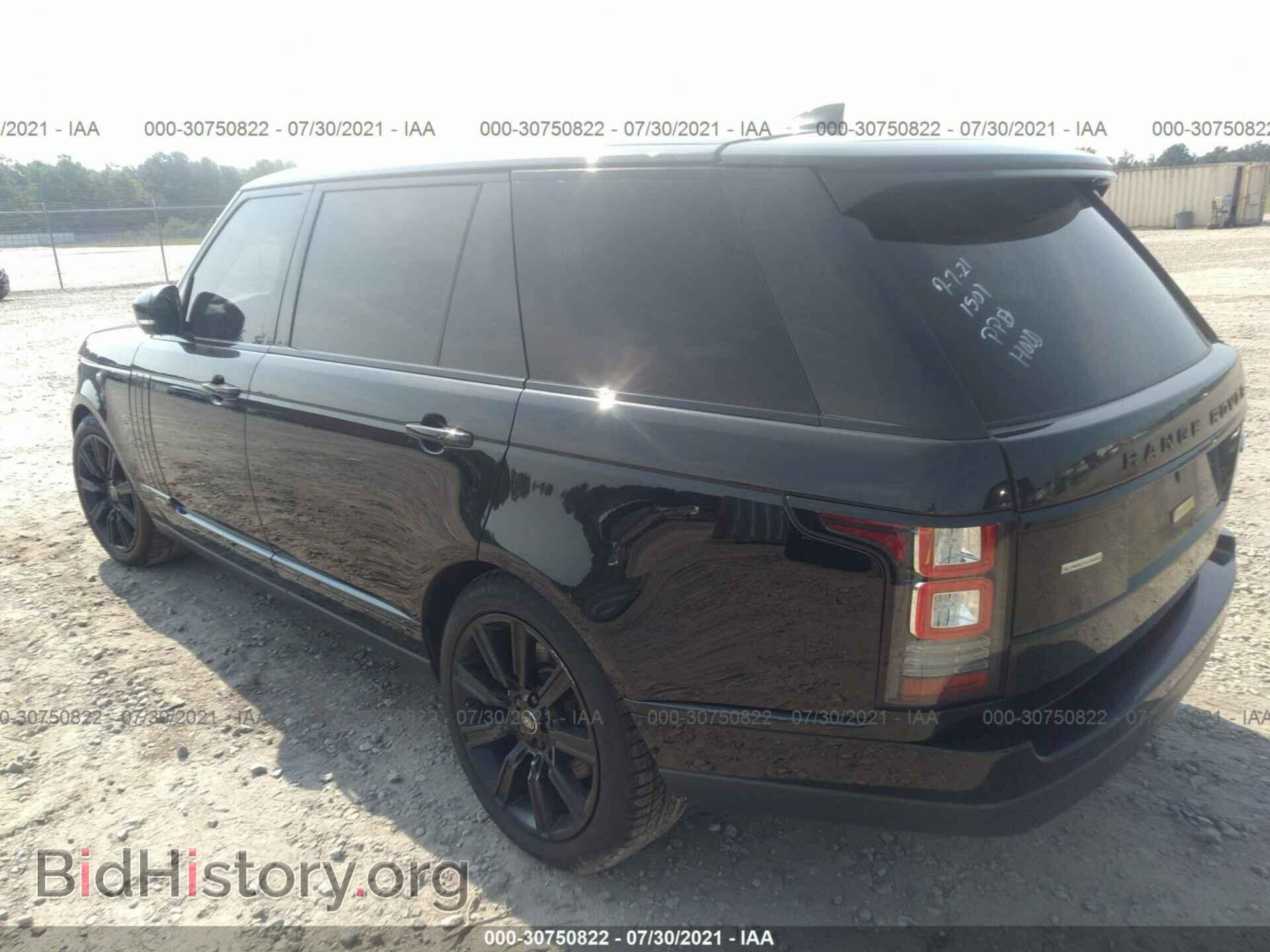 2017 LAND ROVER RANGE ROVER - VIN: SALGS5FE0HA351501 - Фото 3