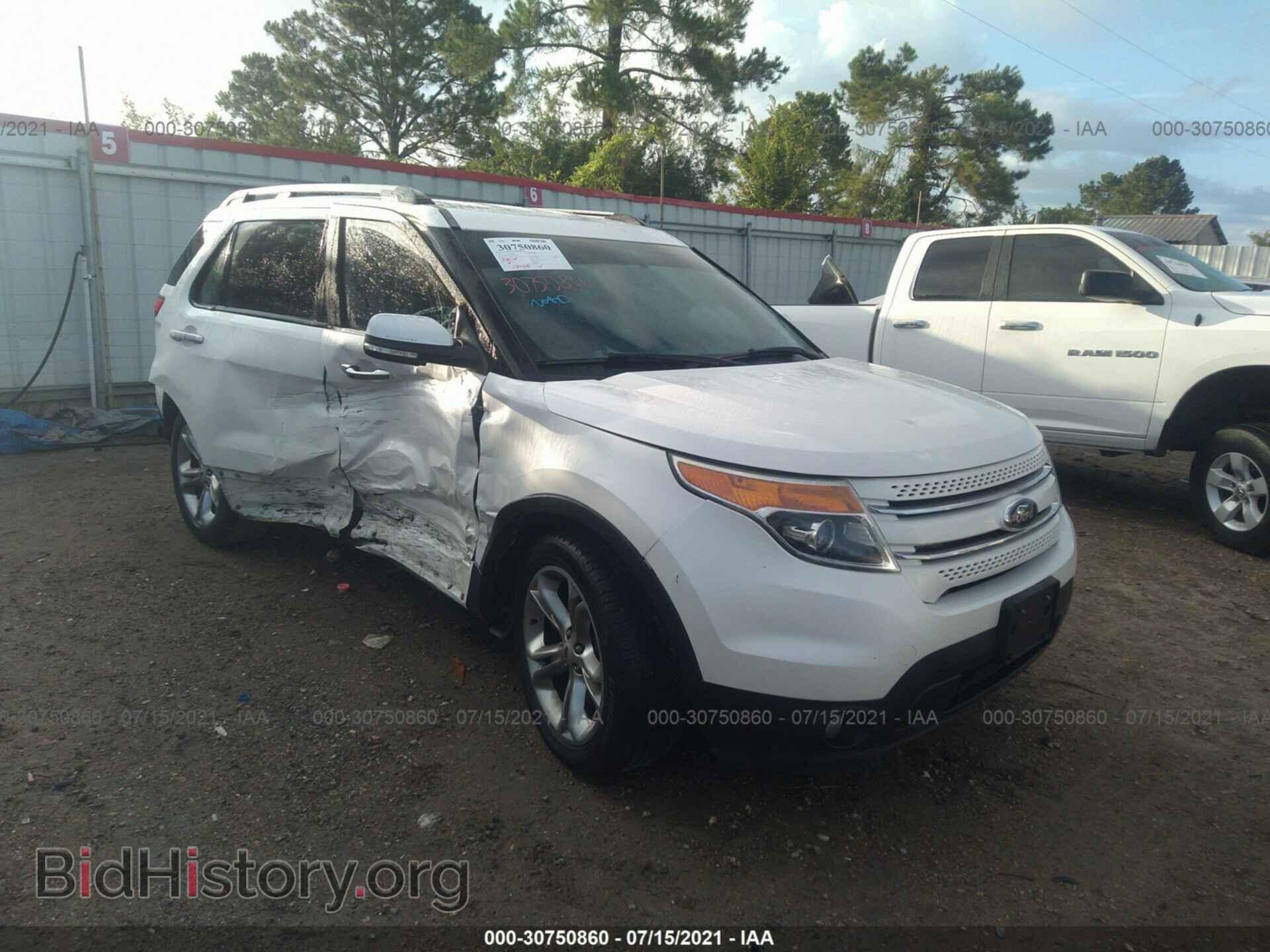 Photo 1FM5K7F81EGB91296 - FORD EXPLORER 2014