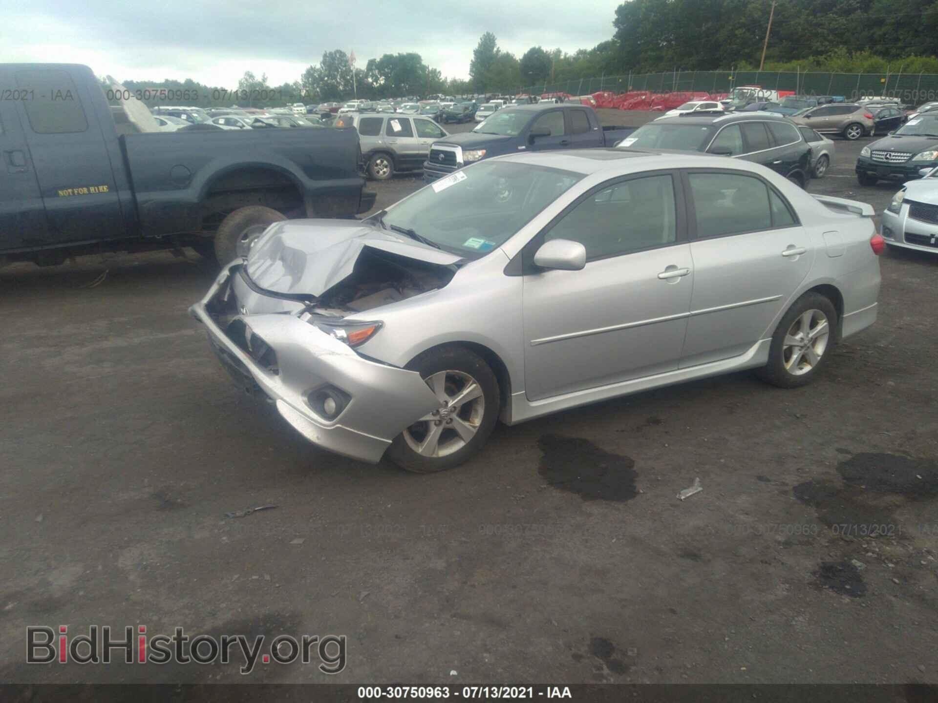 2012 TOYOTA COROLLA - VIN: 2T1BU4EEXCC854237 - Фото 2
