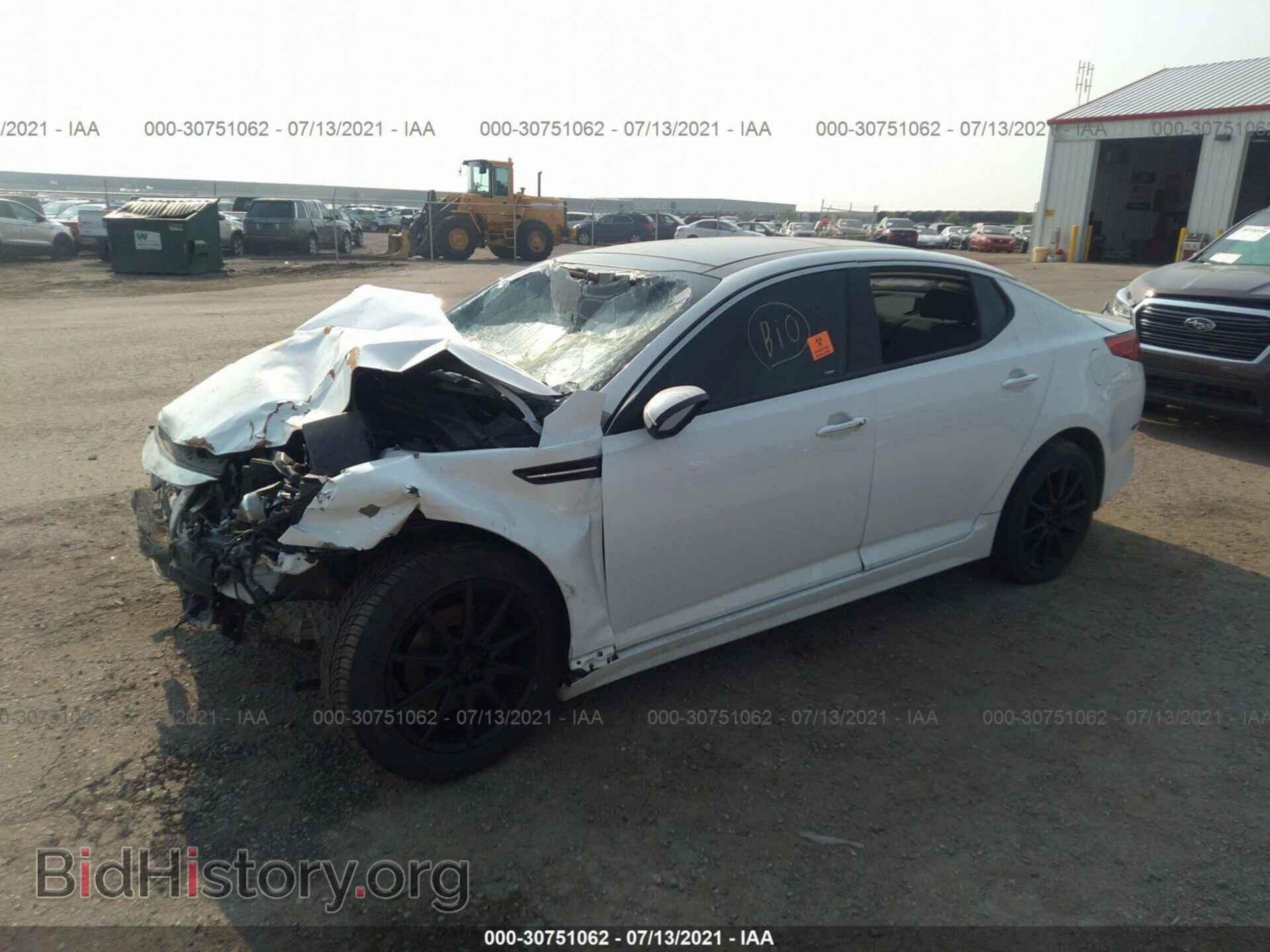 2015 KIA OPTIMA - VIN: 5XXGN4A75FG406494 - Photo 2