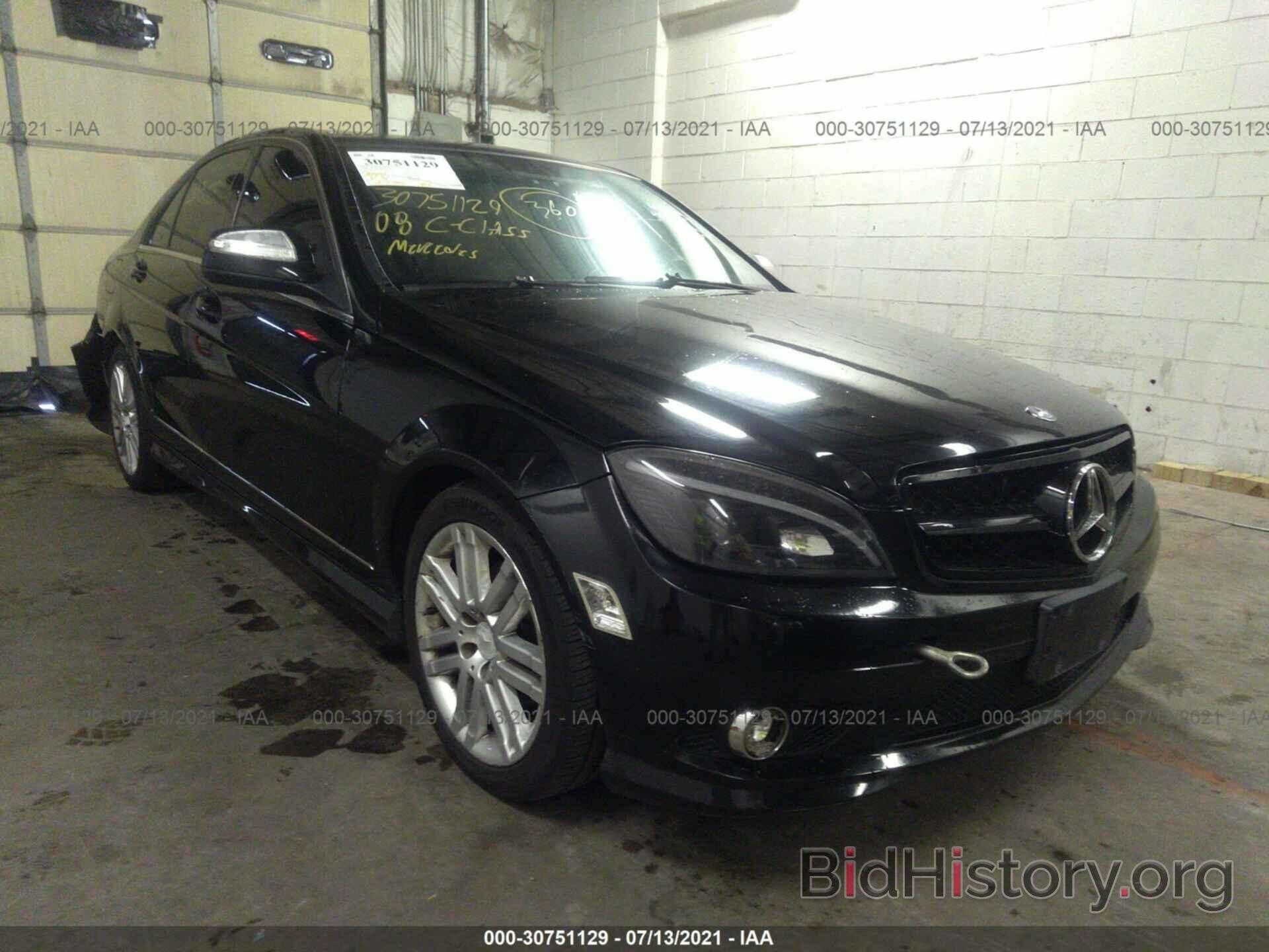 Photo WDDGF81X08F113453 - MERCEDES-BENZ C-CLASS 2008