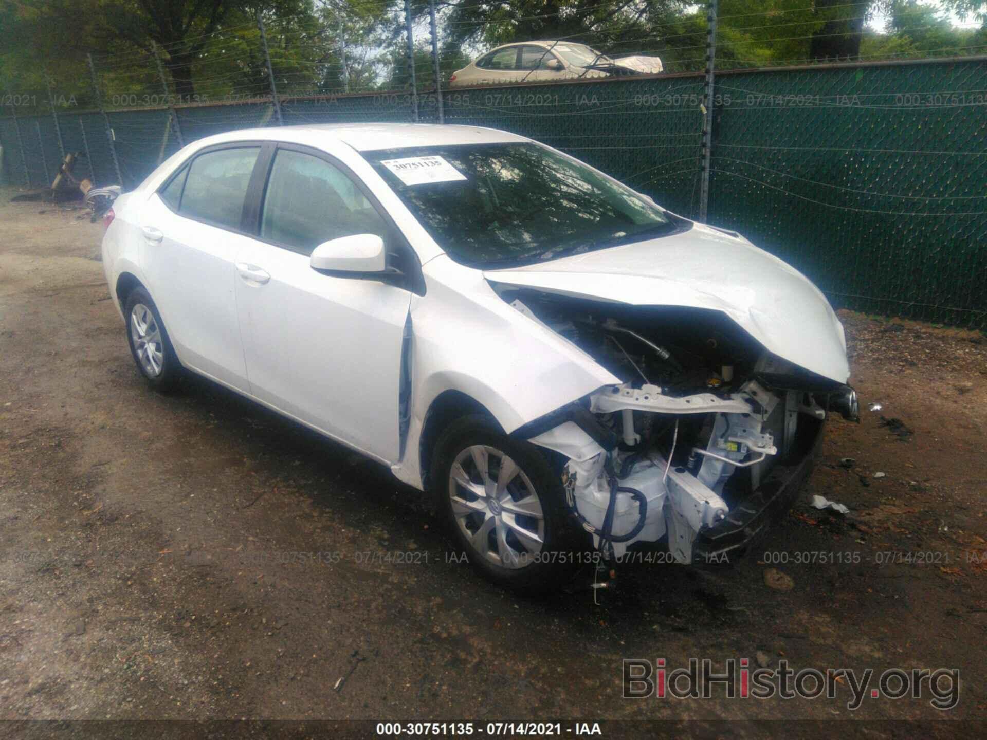 Photo 2T1BURHE3EC089352 - TOYOTA COROLLA 2014