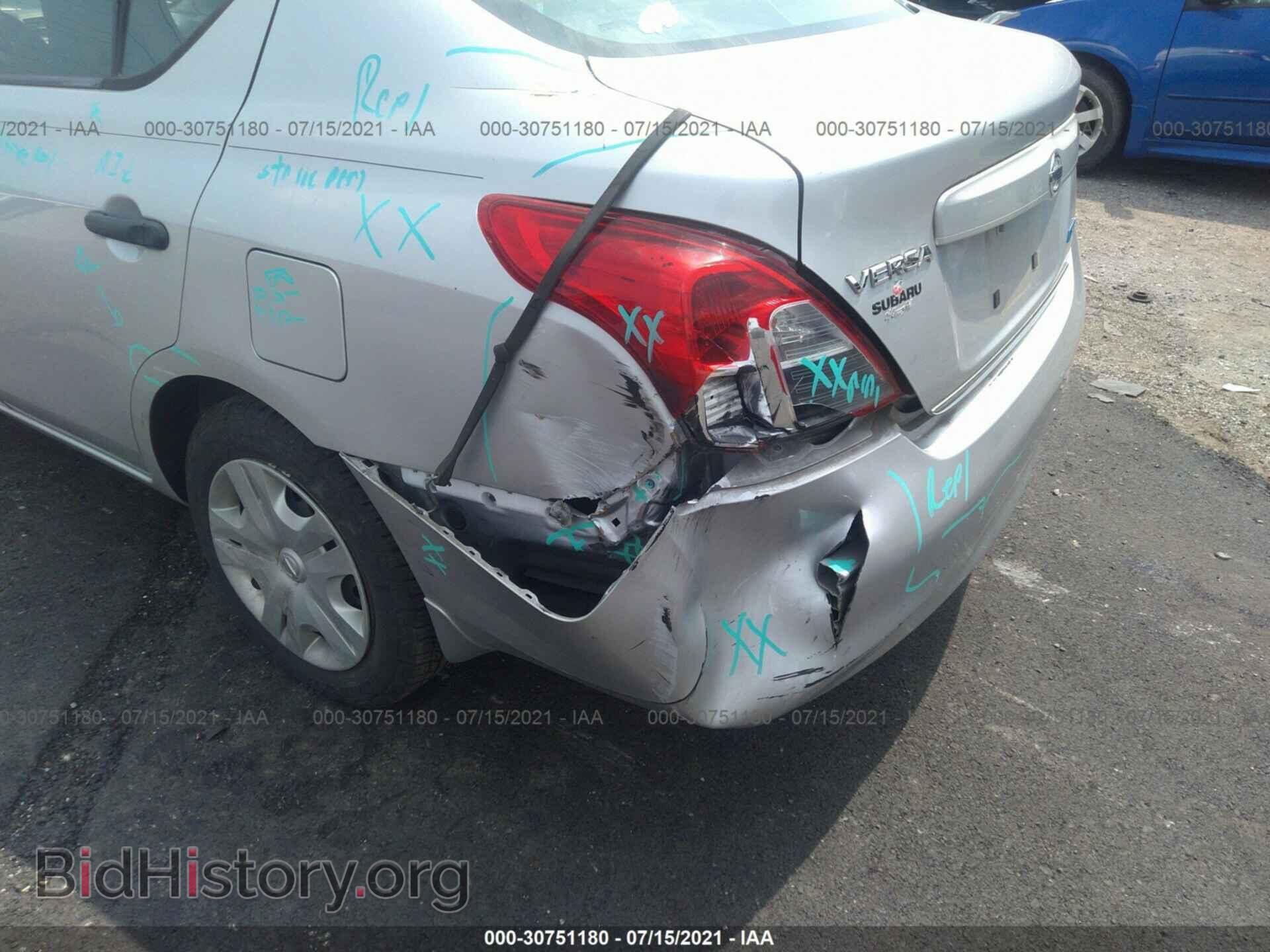 2012 NISSAN VERSA - VIN: 3N1CN7AP5CL853636 - Фото 6