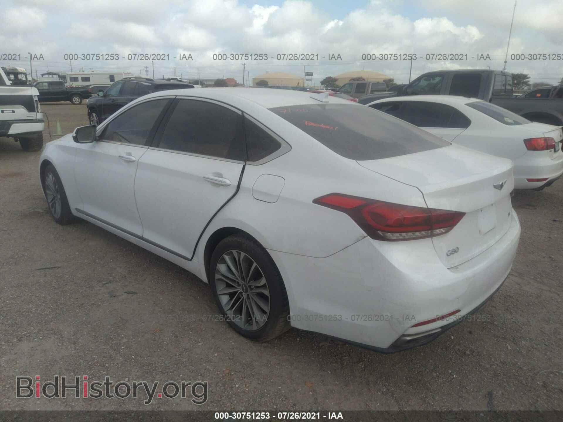 2017 GENESIS G80 - VIN: KMHGN4JE1HU189954 - Фото 3