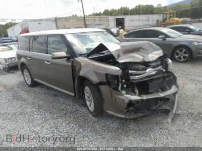 2012 Ford FLEX SEL, beige — VIN 2FMGK5CC7CBD05330, IAAI
