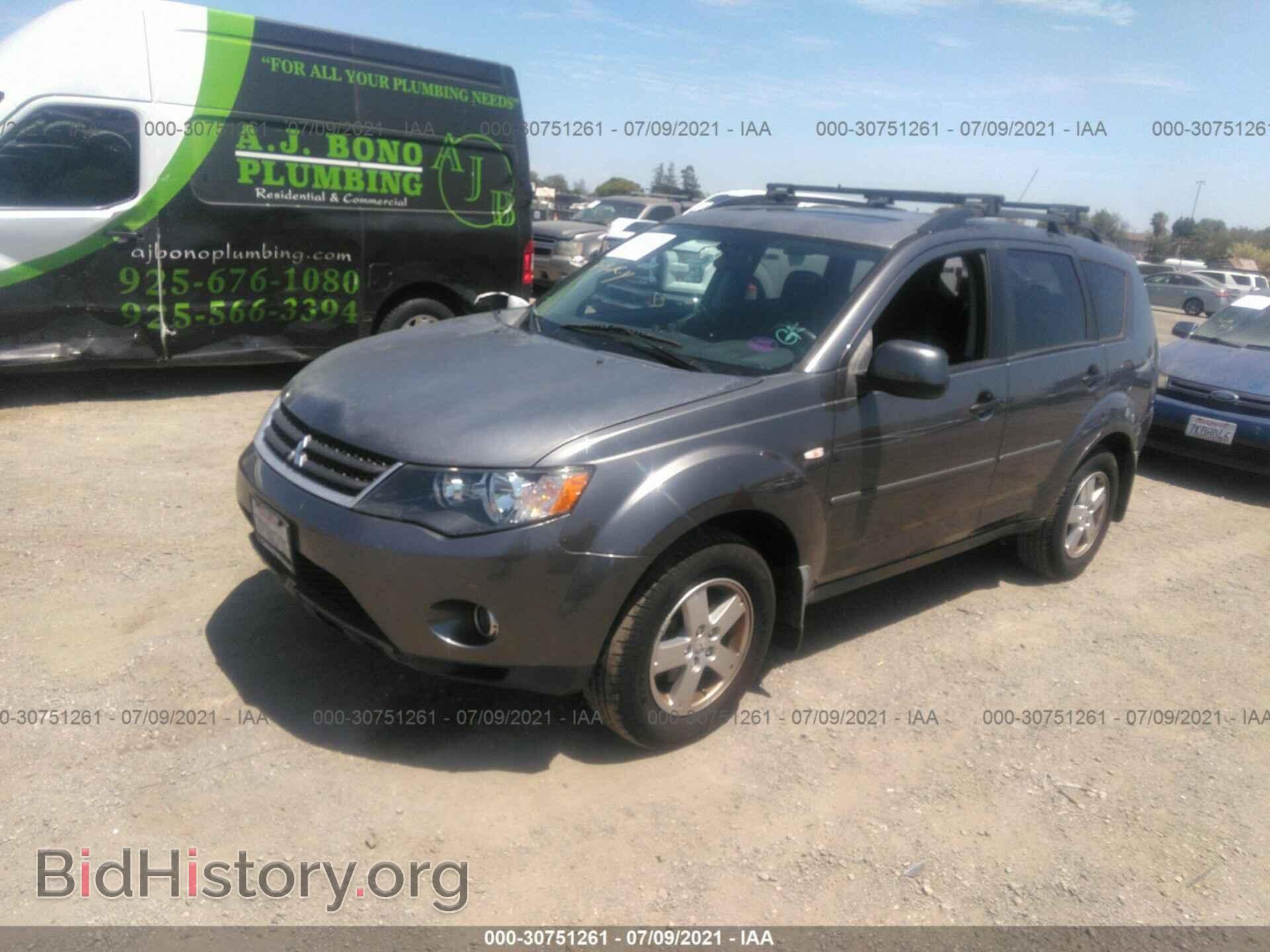 2007 MITSUBISHI OUTLANDER - VIN: JA4MS31X87U013410 - Фото 2