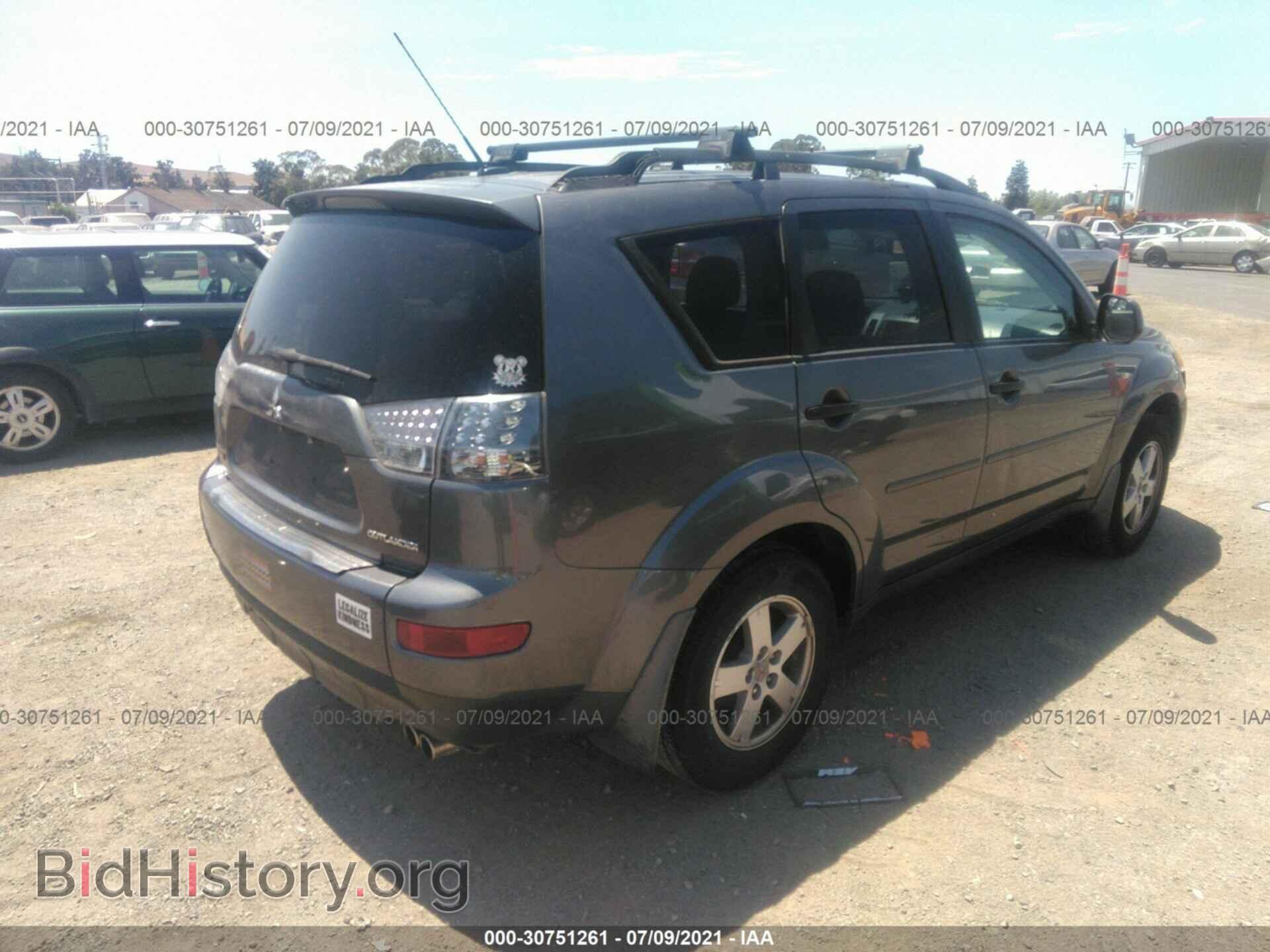 2007 MITSUBISHI OUTLANDER - VIN: JA4MS31X87U013410 - Фото 4