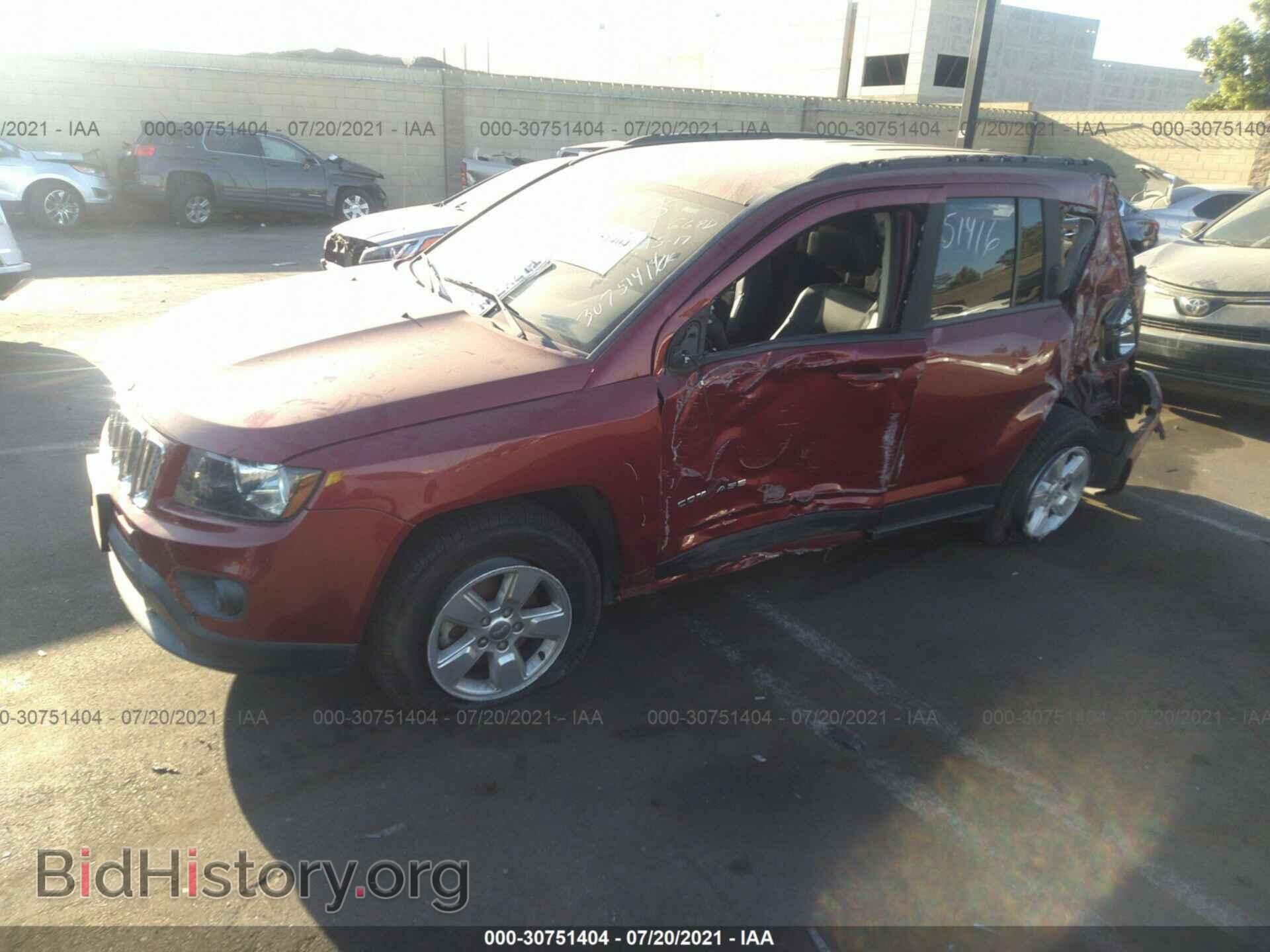 2014 JEEP COMPASS - VIN: 1C4NJCEA5ED535329 - Photo 2