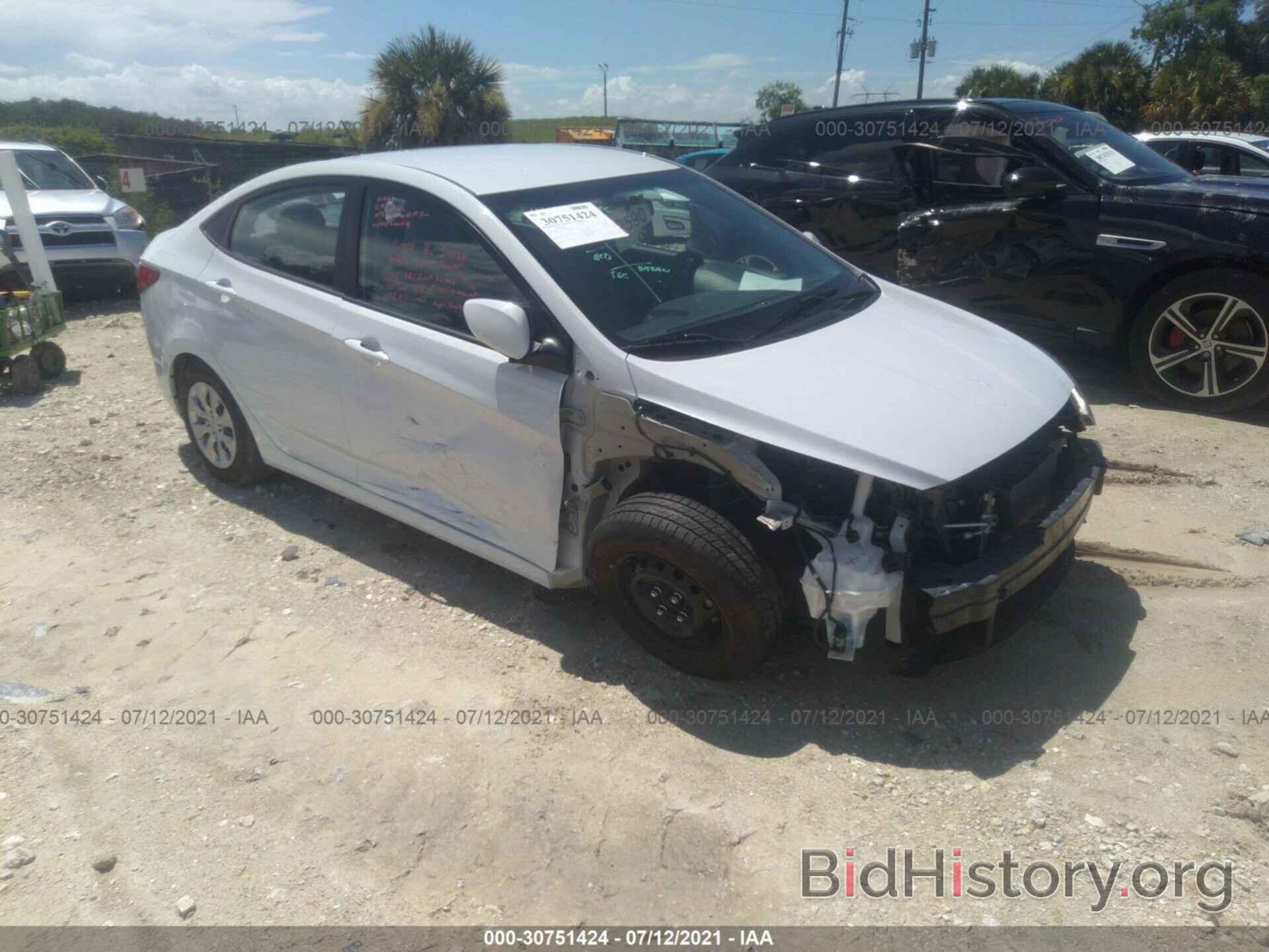 Photo KMHCT4AE1HU368936 - HYUNDAI ACCENT 2017