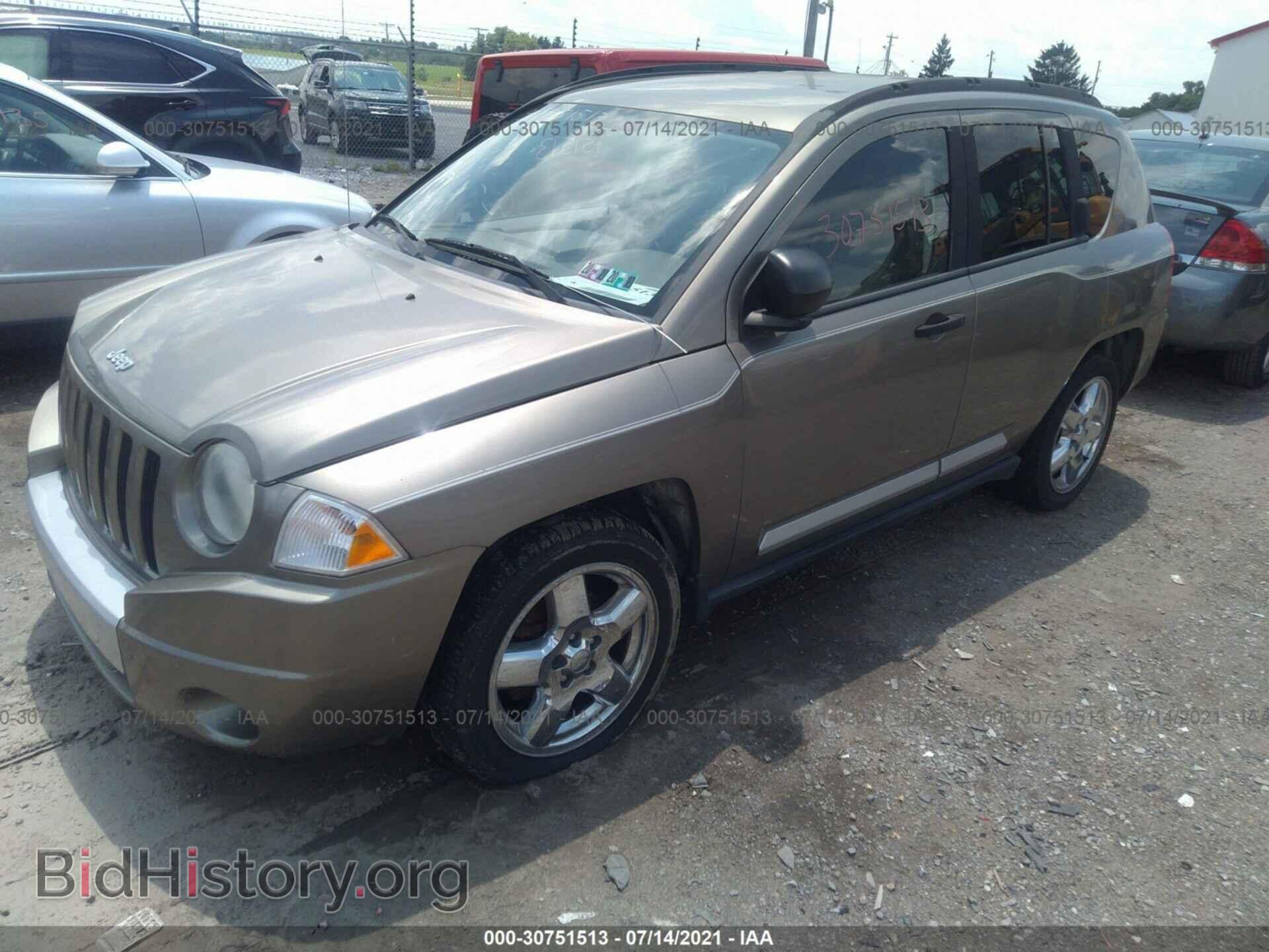 2007 JEEP COMPASS - VIN: 1J8FF57WX7D234495 - Фото 2