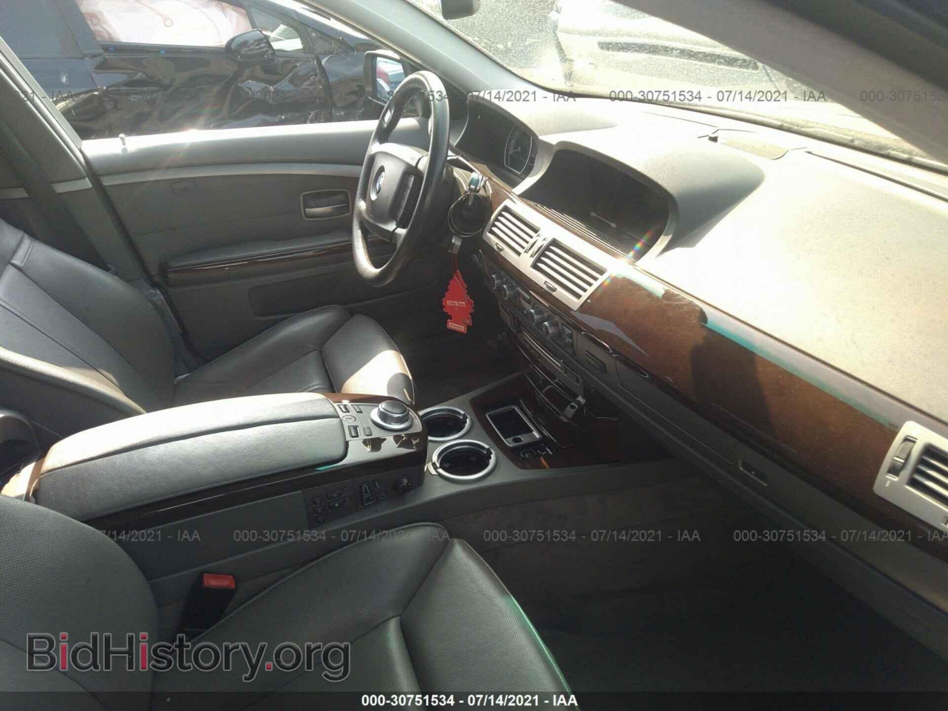 2007 BMW 7 SERIES - VIN: WBAHN83577DT70811 - Фото 5