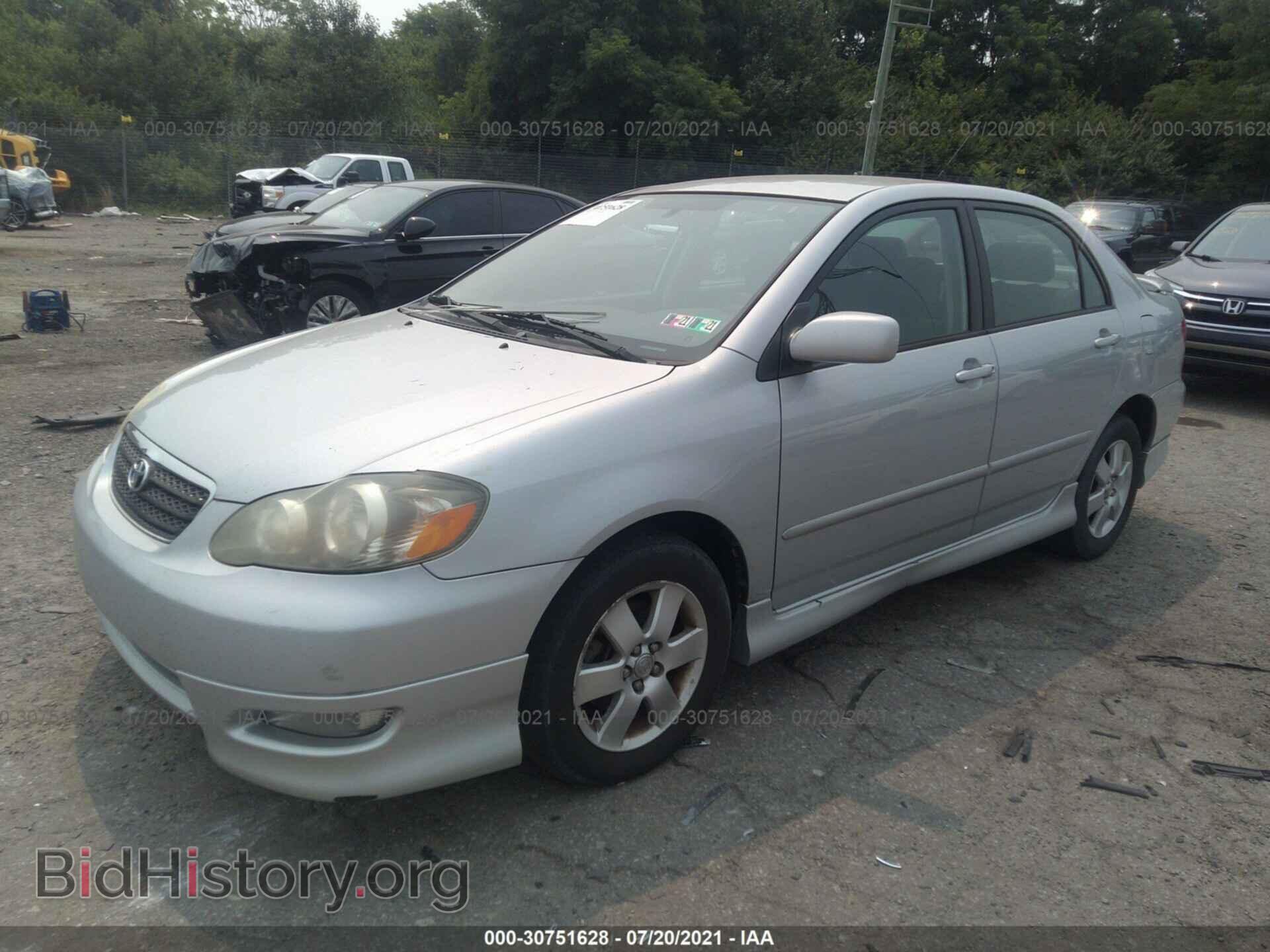 2007 TOYOTA COROLLA - VIN: 2T1BR32E87C837135 - Фото 2