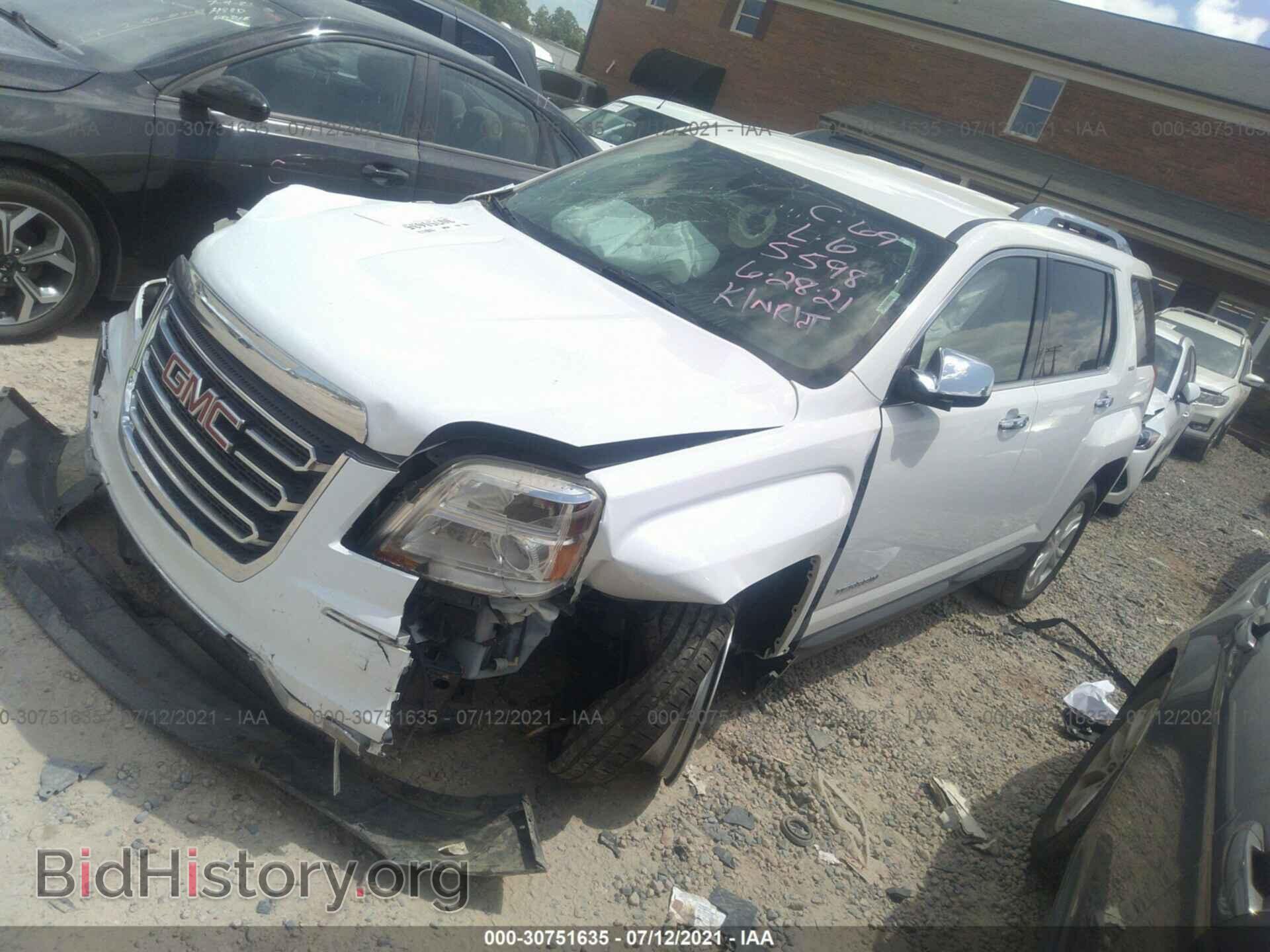 2016 GMC TERRAIN - VIN: 2GKFLPE3XG6245598 - Фото 2
