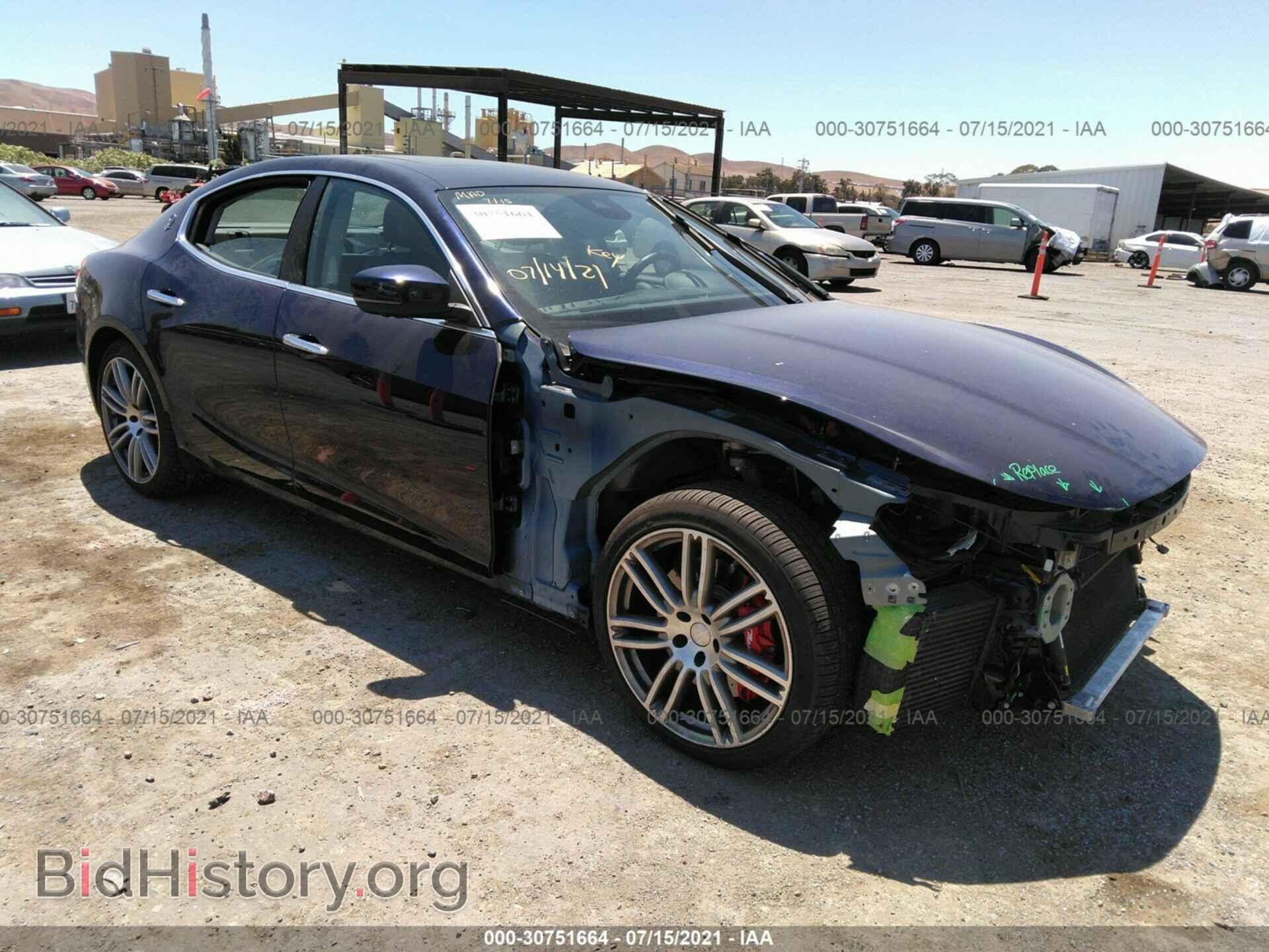 Фотография ZAM57RTL6H1240893 - MASERATI GHIBLI 2017