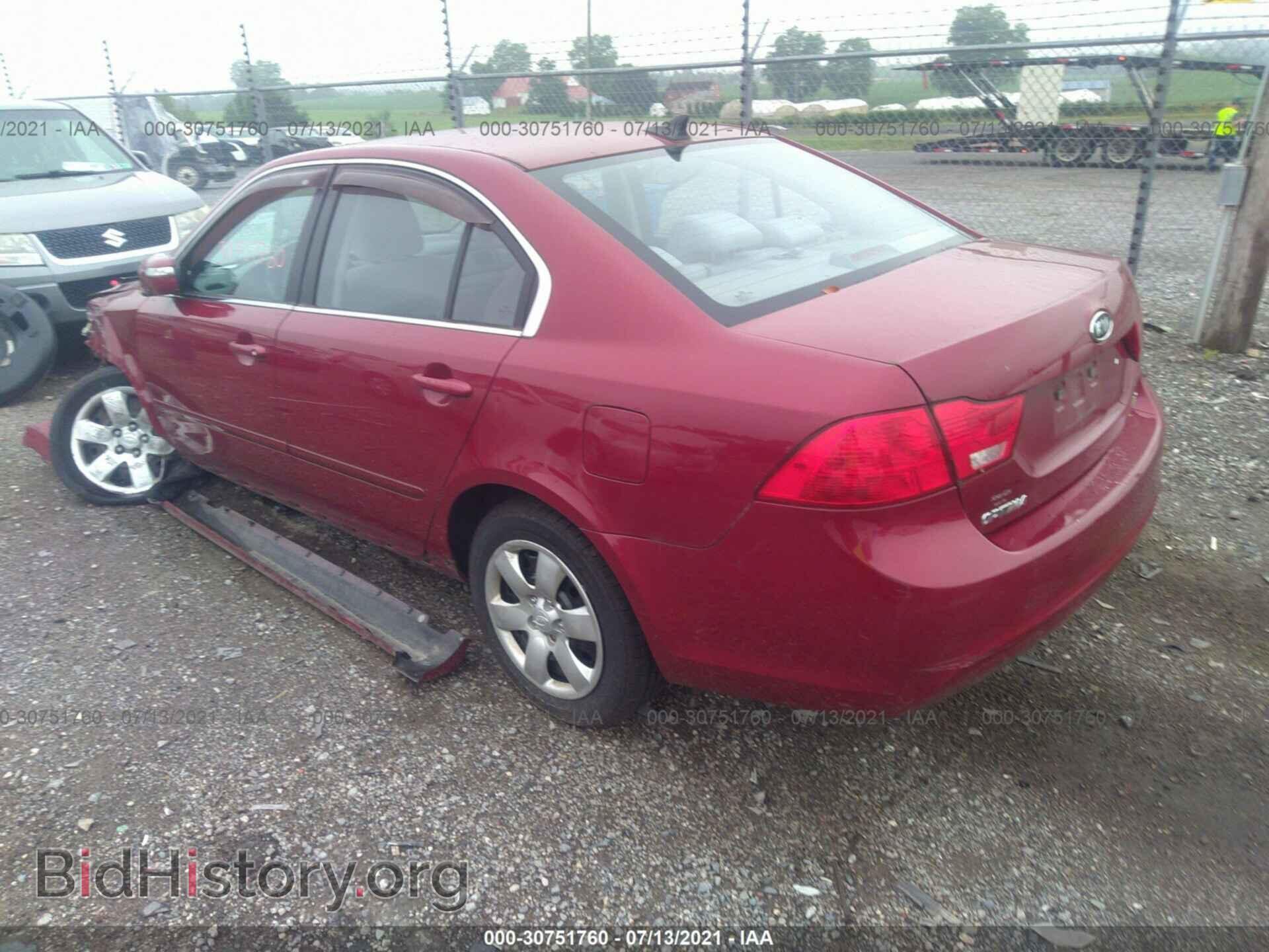 2009 KIA OPTIMA - VIN: KNAGE228295299051 - Фото 3