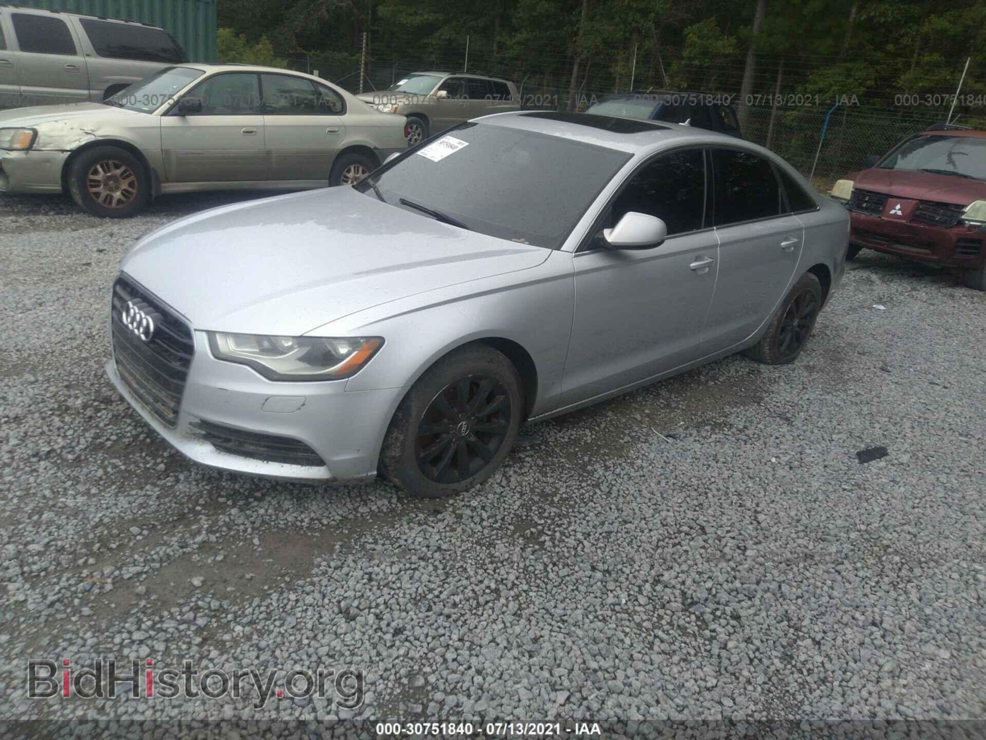 2012 AUDI A6 - VIN: WAUCFAFC4CN081303 - Фото 2