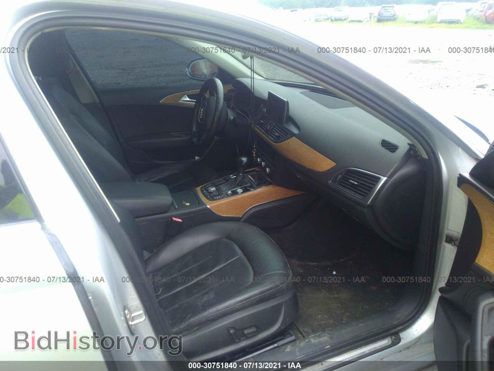 2012 AUDI A6 - VIN: WAUCFAFC4CN081303 - Фото 5