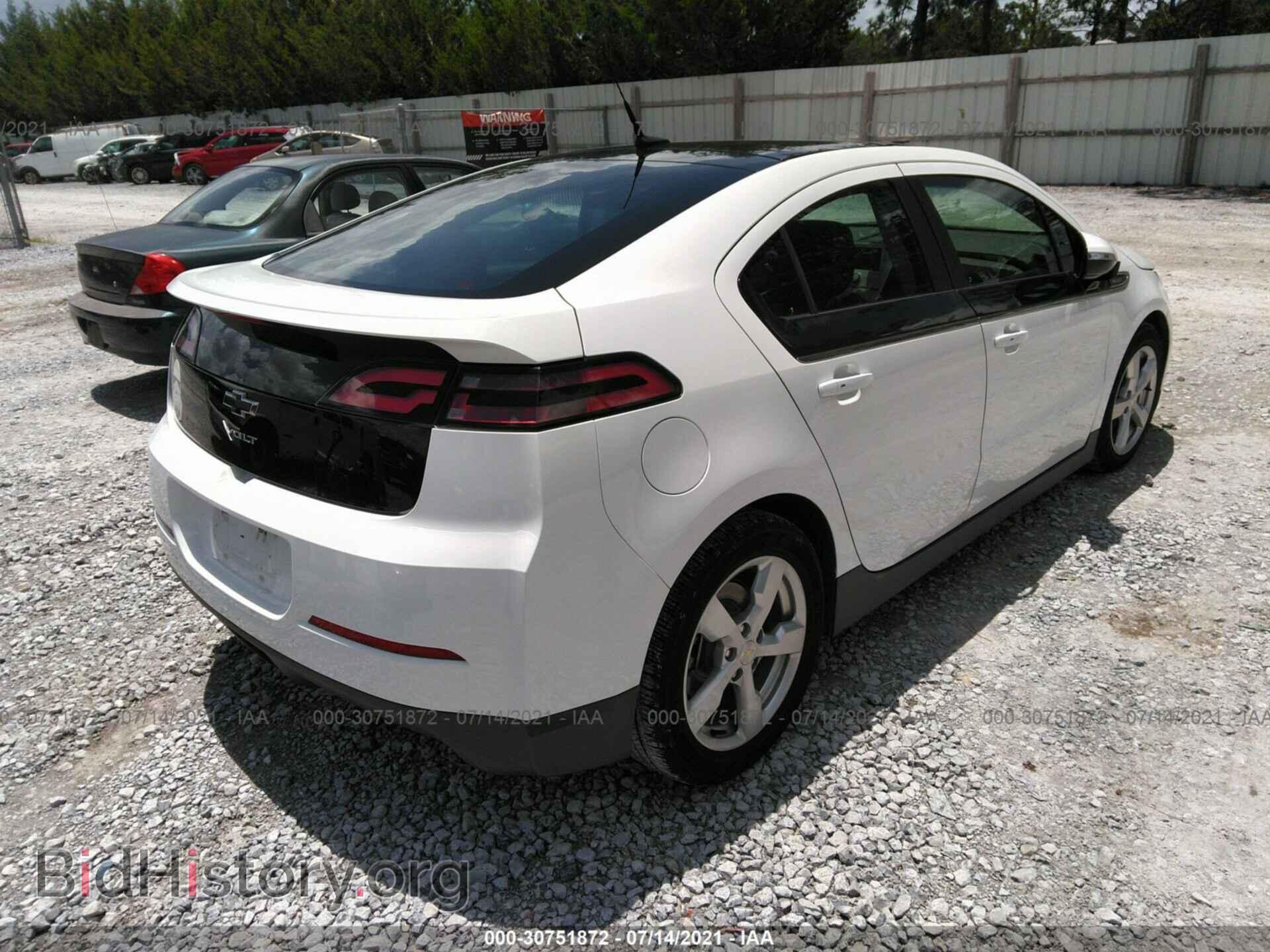 2012 CHEVROLET VOLT - VIN: 1G1RA6E45CU127383 - Фото 4