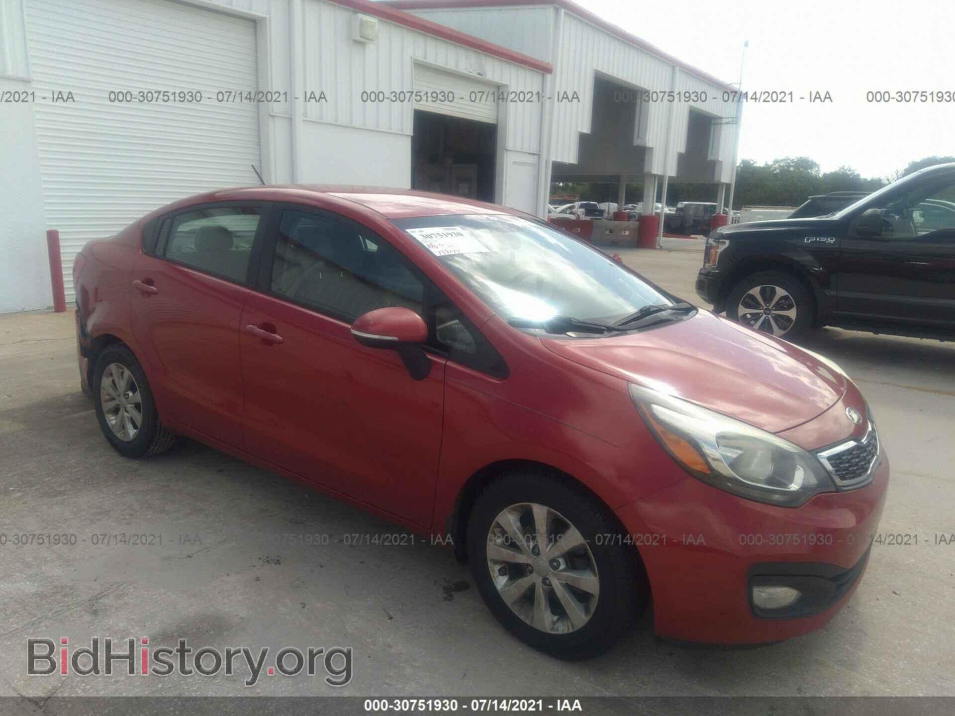 Photo KNADN4A32E6407340 - KIA RIO 2014