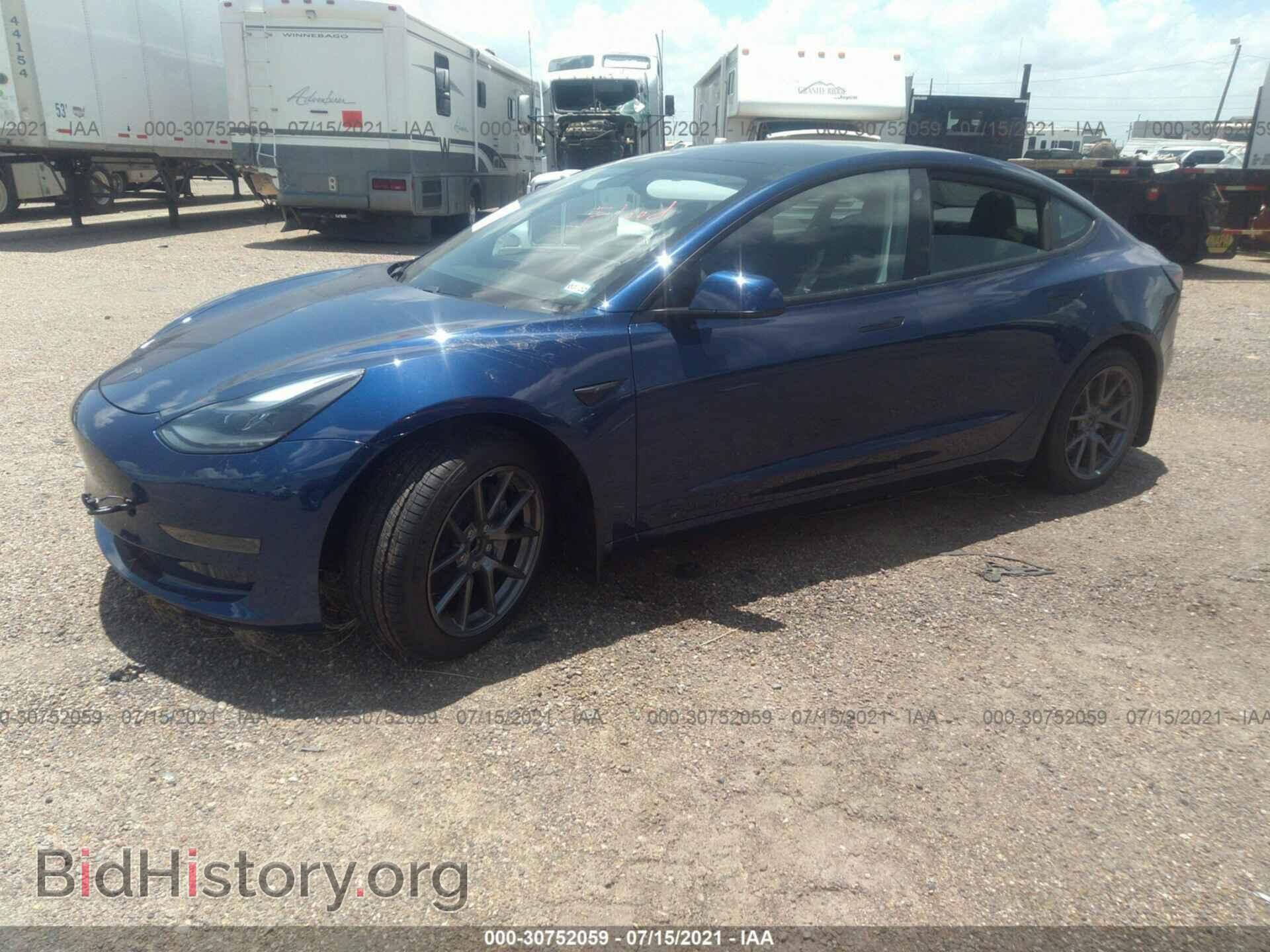 2021 TESLA MODEL 3 - VIN: 5YJ3E1EA6MF921314 - Фото 2