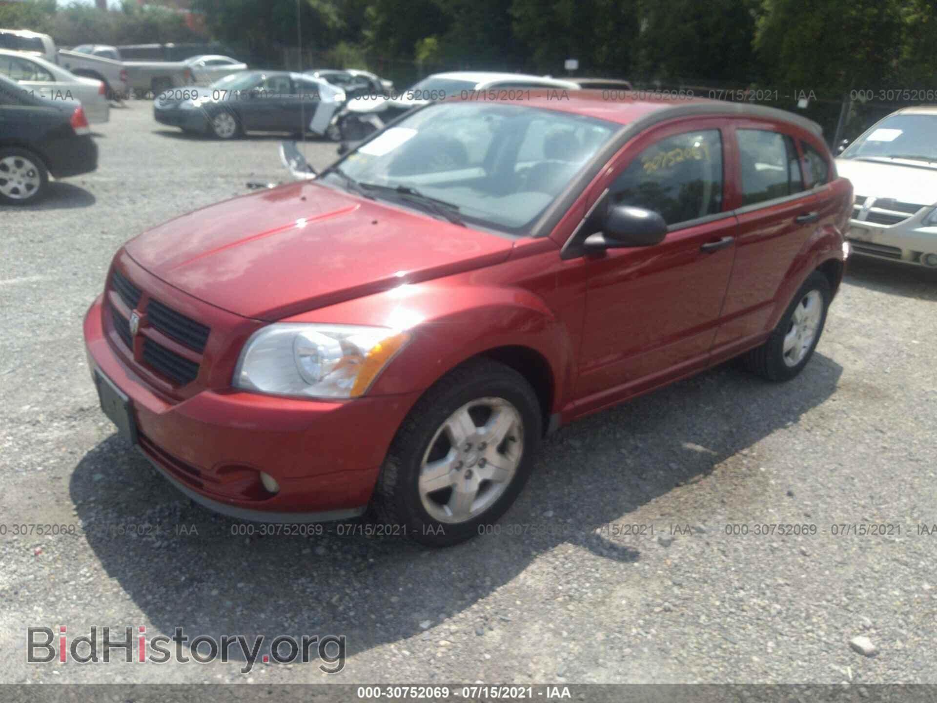 2007 DODGE CALIBER - VIN: 1B3HB48B67D316288 - Фото 2