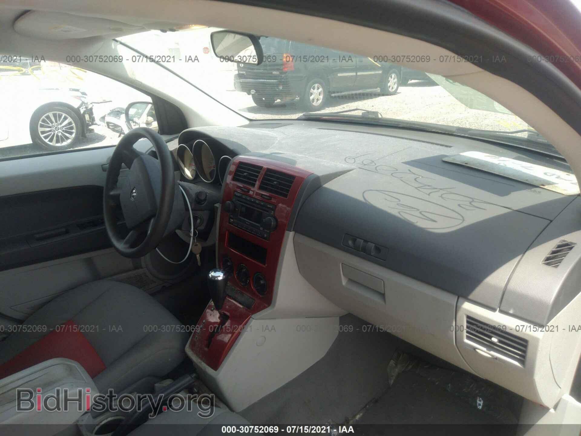 2007 DODGE CALIBER - VIN: 1B3HB48B67D316288 - Фото 5